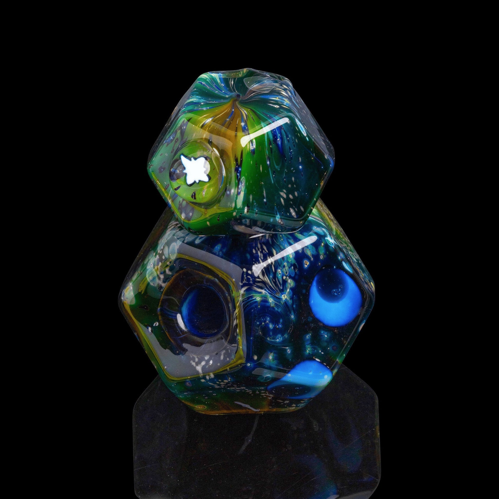 meticulously crafted art piece - Geo Traveler Set Collaboration by Kuhns Glass x Nathan (N8) Miers (2022 Drop)