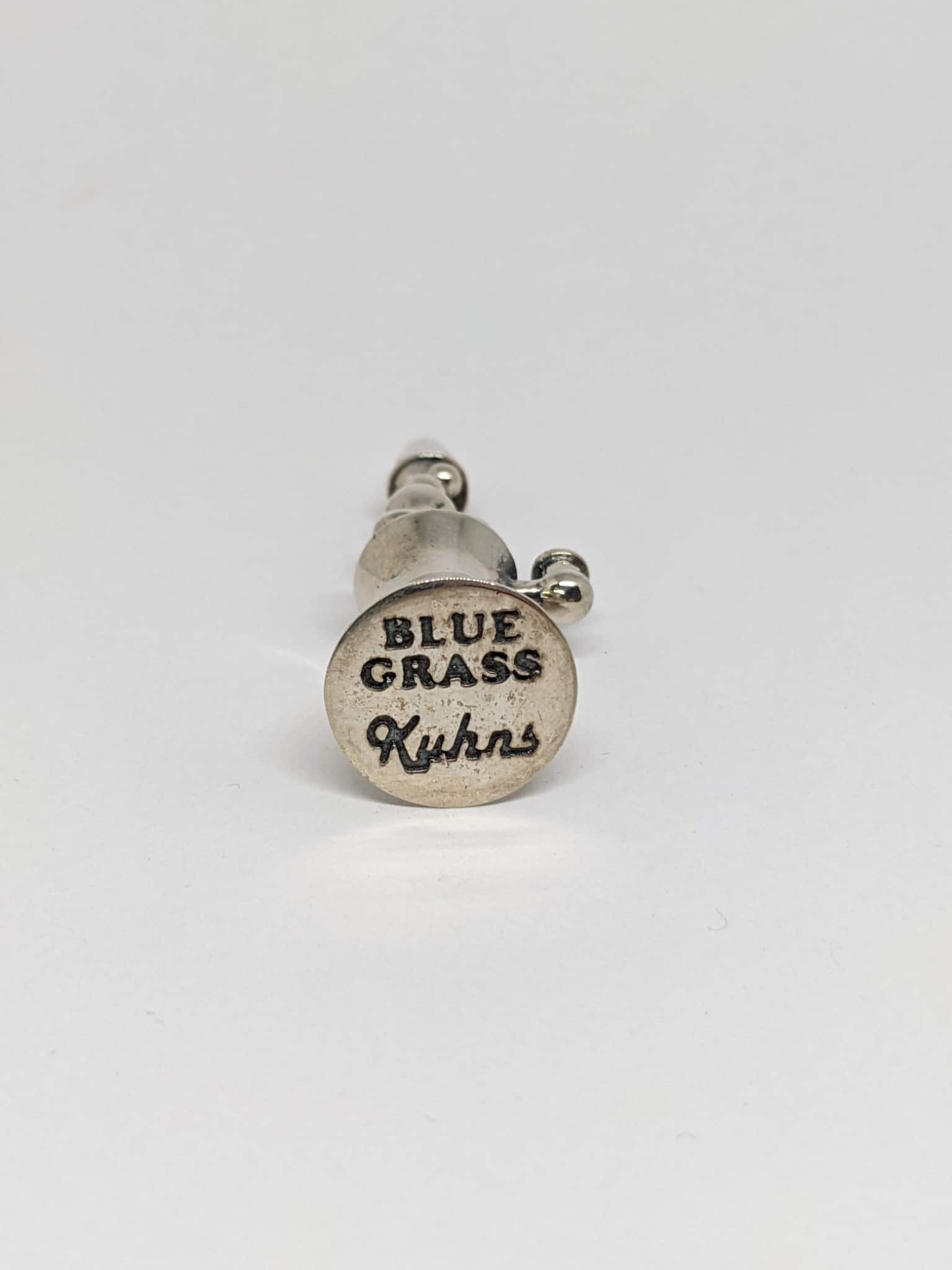 sophisticated glass pendant - Kuhns x Bluegrass Glass Solid Silver Collab Pendant #1 (Glass Vegas 2021)