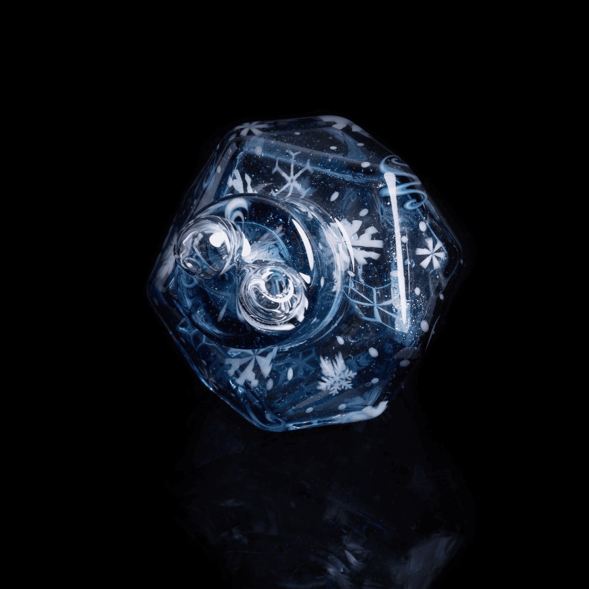 hand-blown art piece - Geo Traveler Collab Set by Chaka x Kuhns Glass (GV 2022)