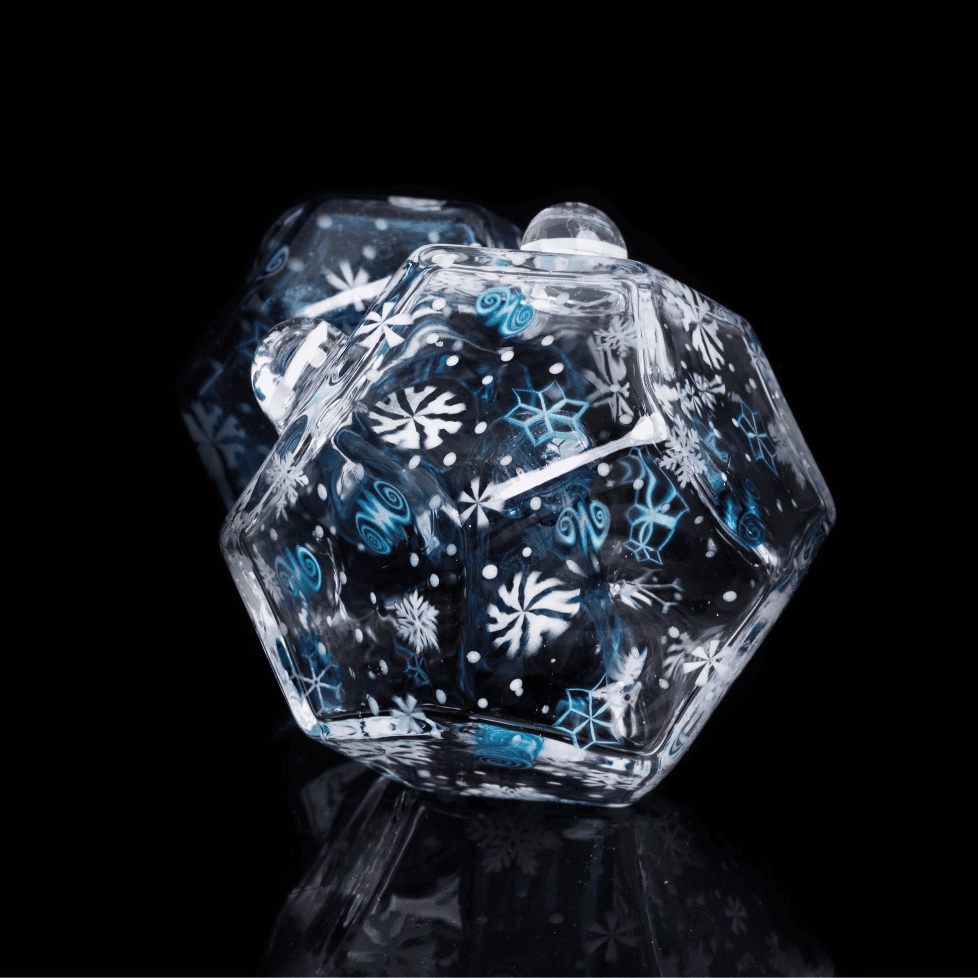 hand-blown art piece - Geo Traveler Collab Set by Chaka x Kuhns Glass (GV 2022)