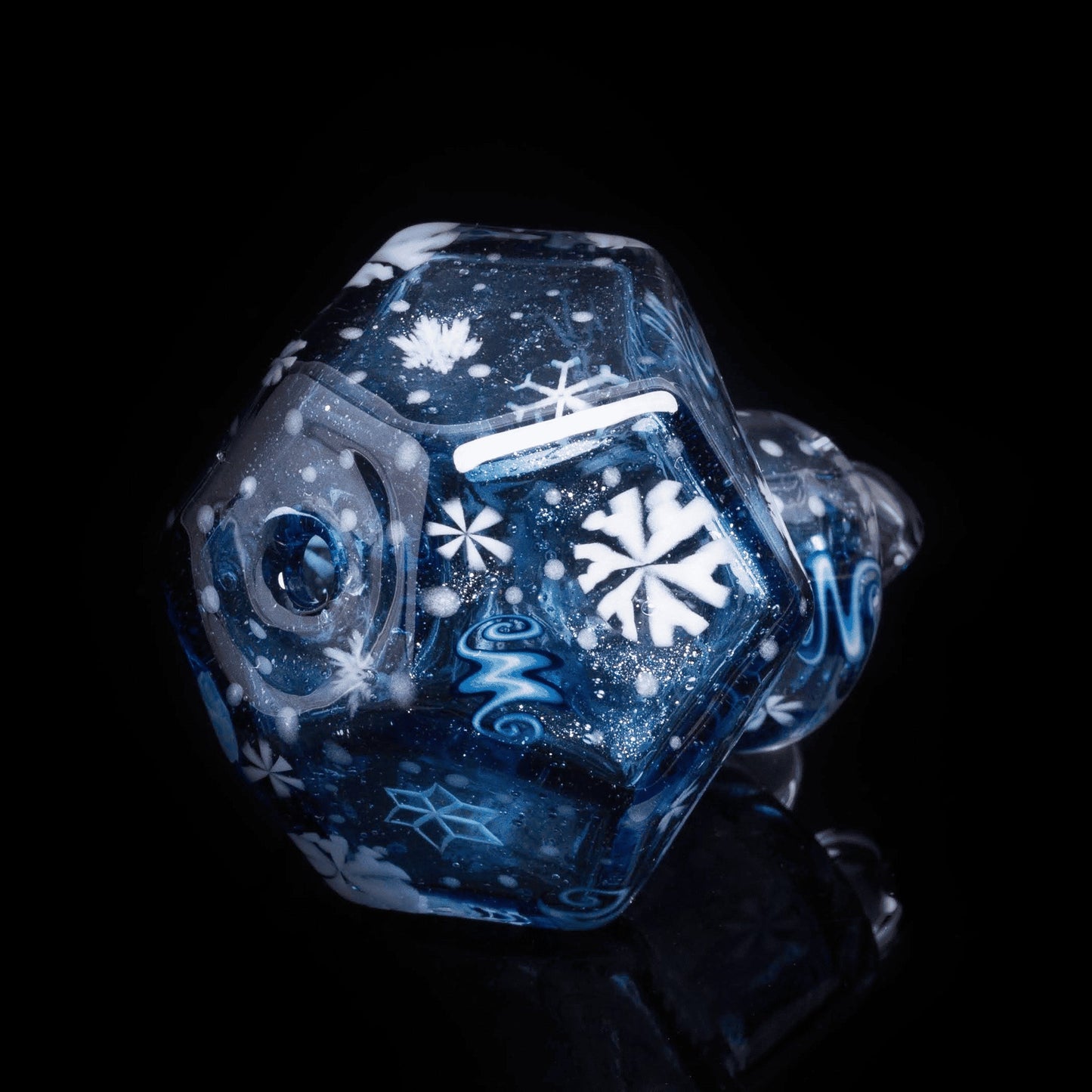 hand-blown art piece - Geo Traveler Collab Set by Chaka x Kuhns Glass (GV 2022)