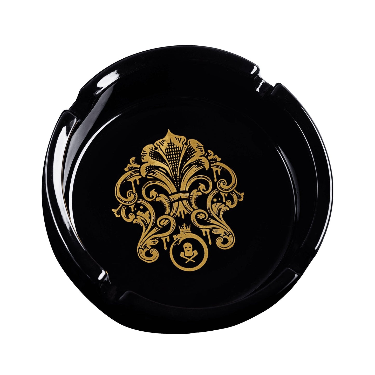sophisticated design of the Pipe & Ash Tray Set by Ski Mask Glass (GV 2022)