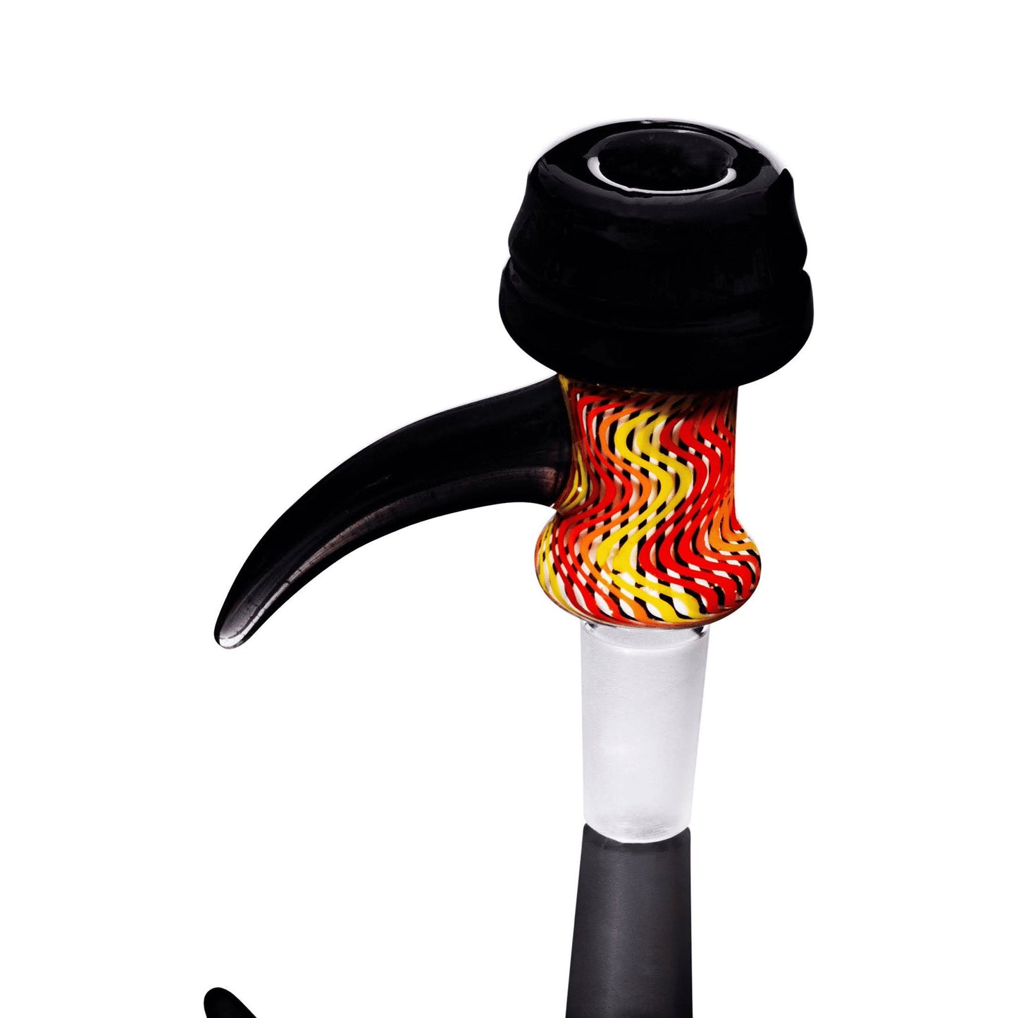 sophisticated art piece - Hypnotech Flower Tube by Leisure Glass