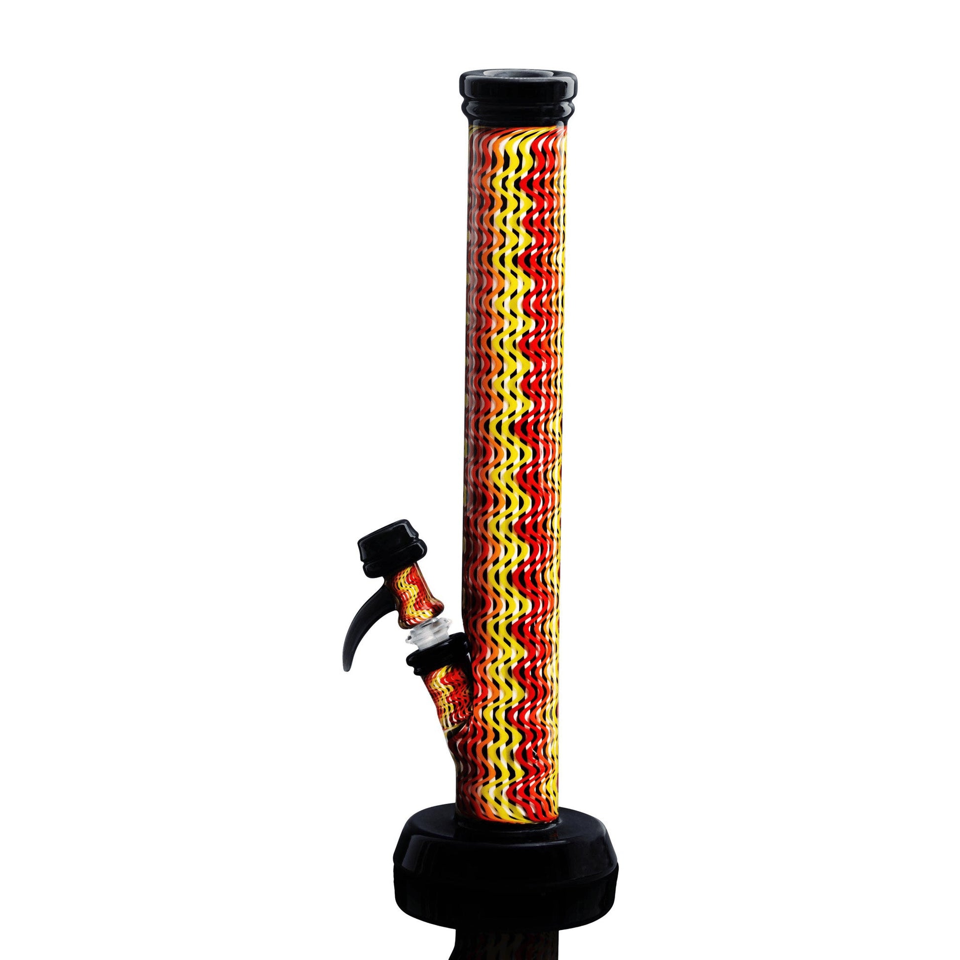 sophisticated art piece - Hypnotech Flower Tube by Leisure Glass