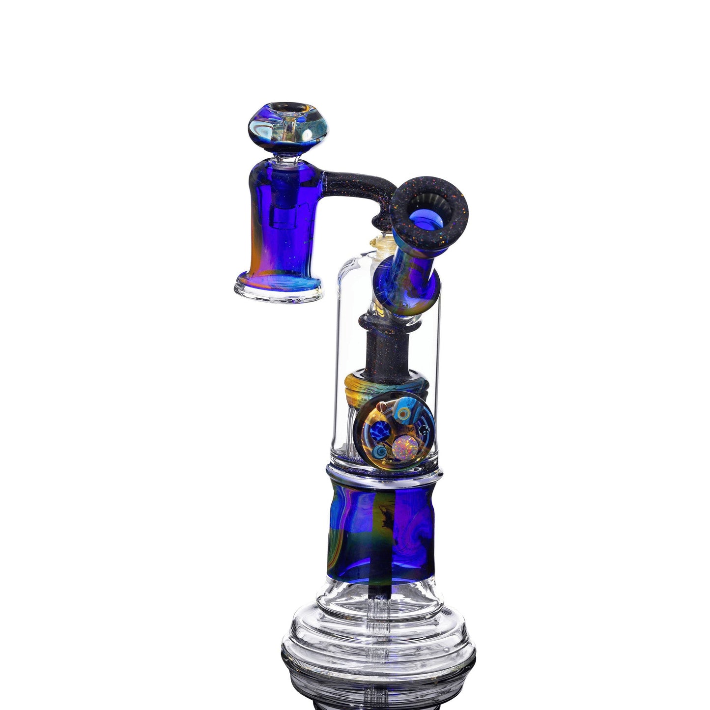 innovative art piece - Galactic Double Bub by Jolex Glass x Leisure Glass