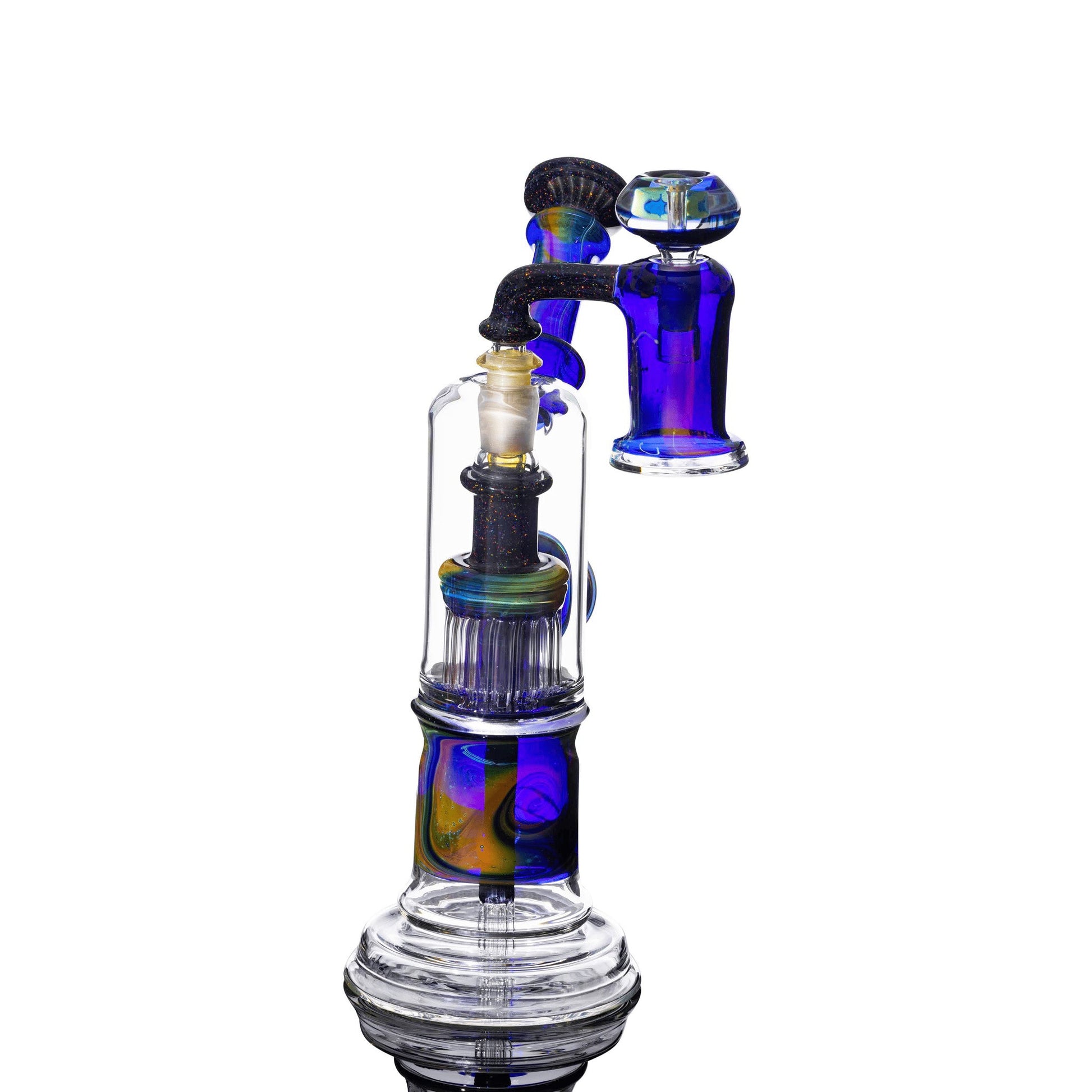 innovative art piece - Galactic Double Bub by Jolex Glass x Leisure Glass
