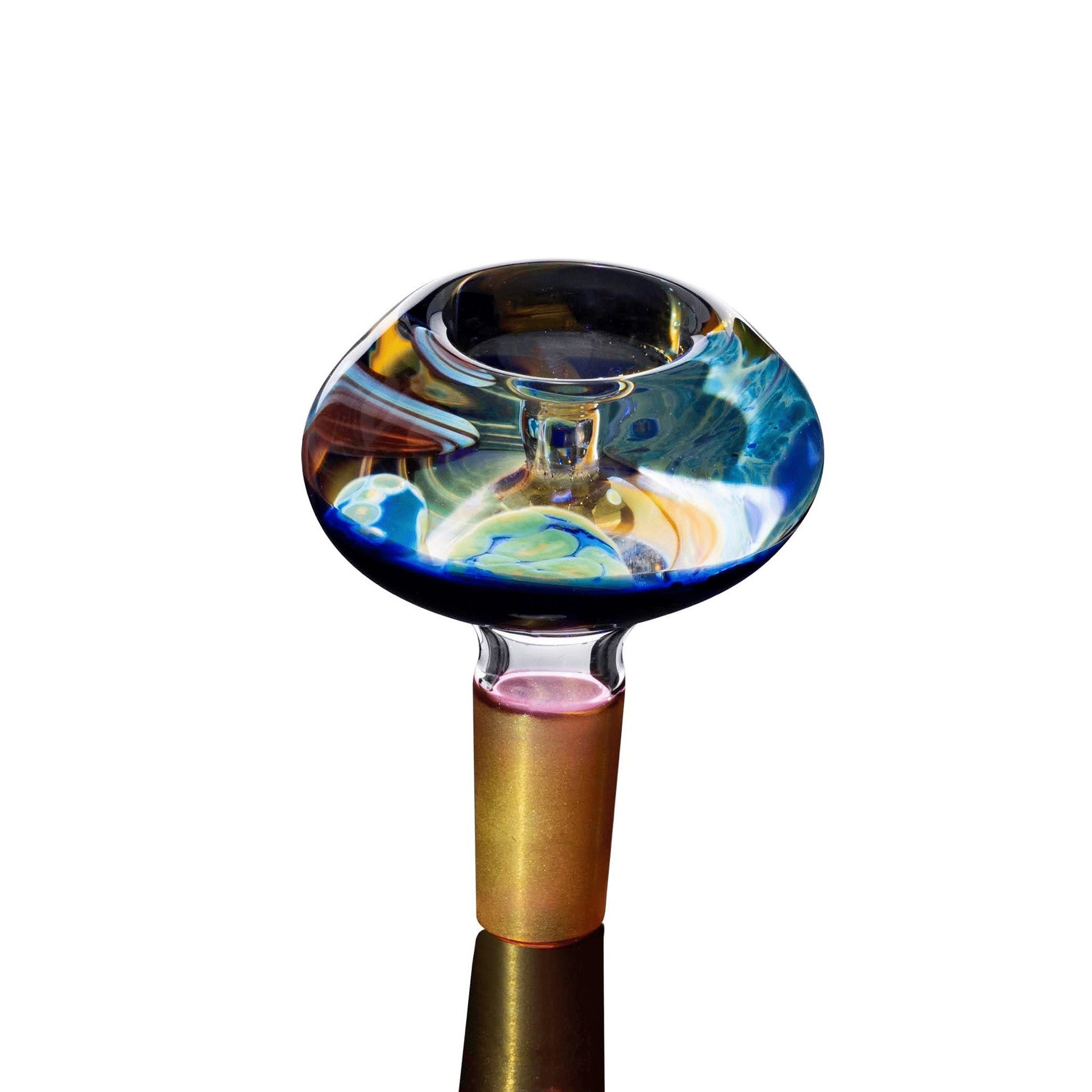 innovative art piece - Galactic Double Bub by Jolex Glass x Leisure Glass