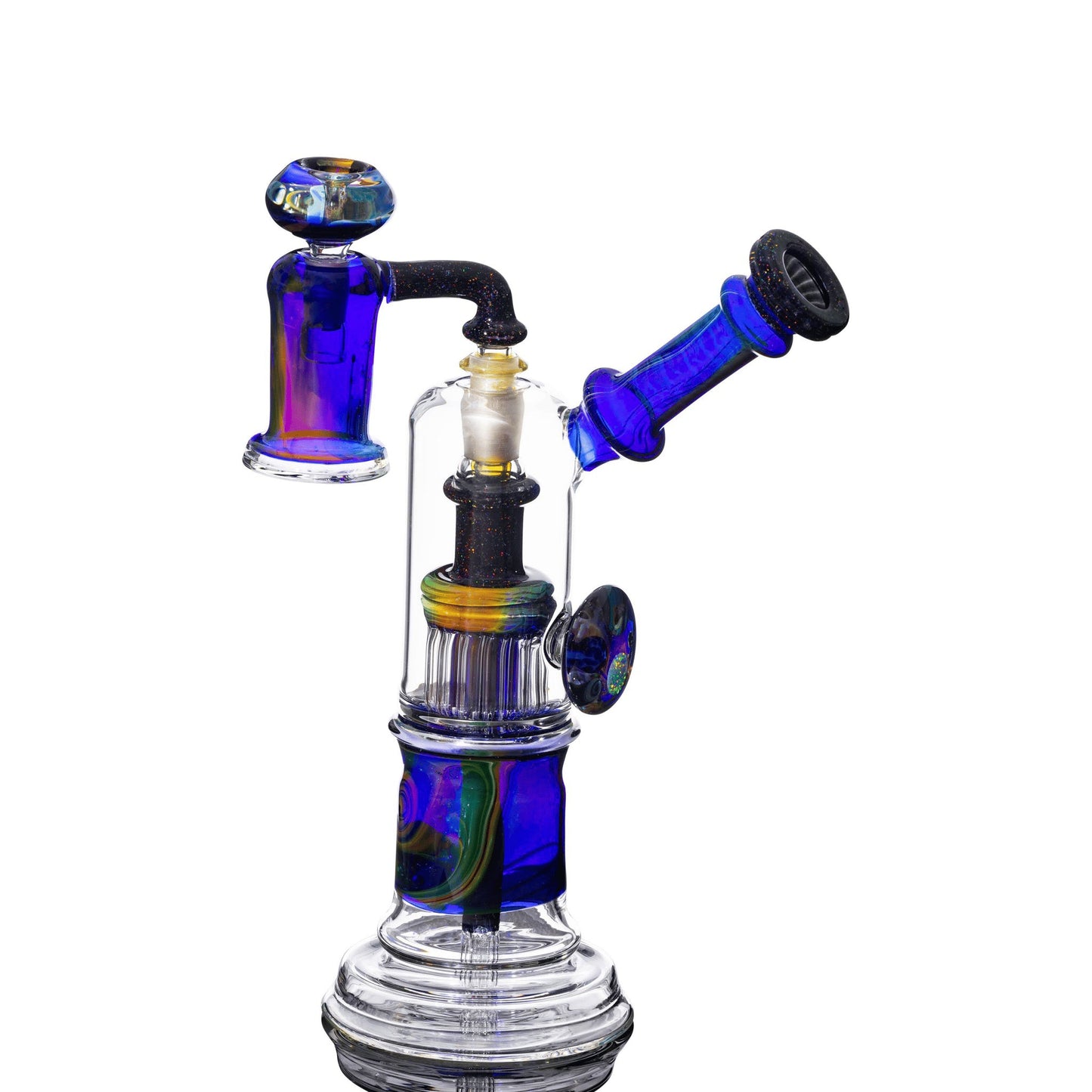innovative art piece - Galactic Double Bub by Jolex Glass x Leisure Glass