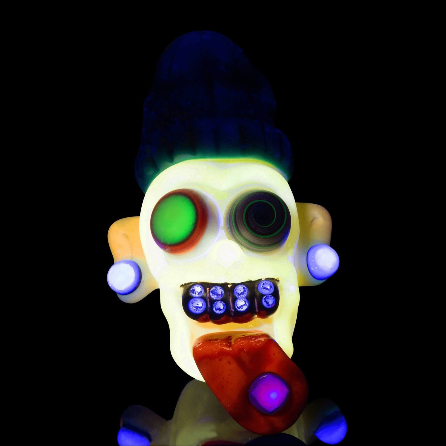 heady glass pendant - OG CZ Grill w/ Beanie Tripster Pendant #81 by Ryder Glass (2022 Drop)