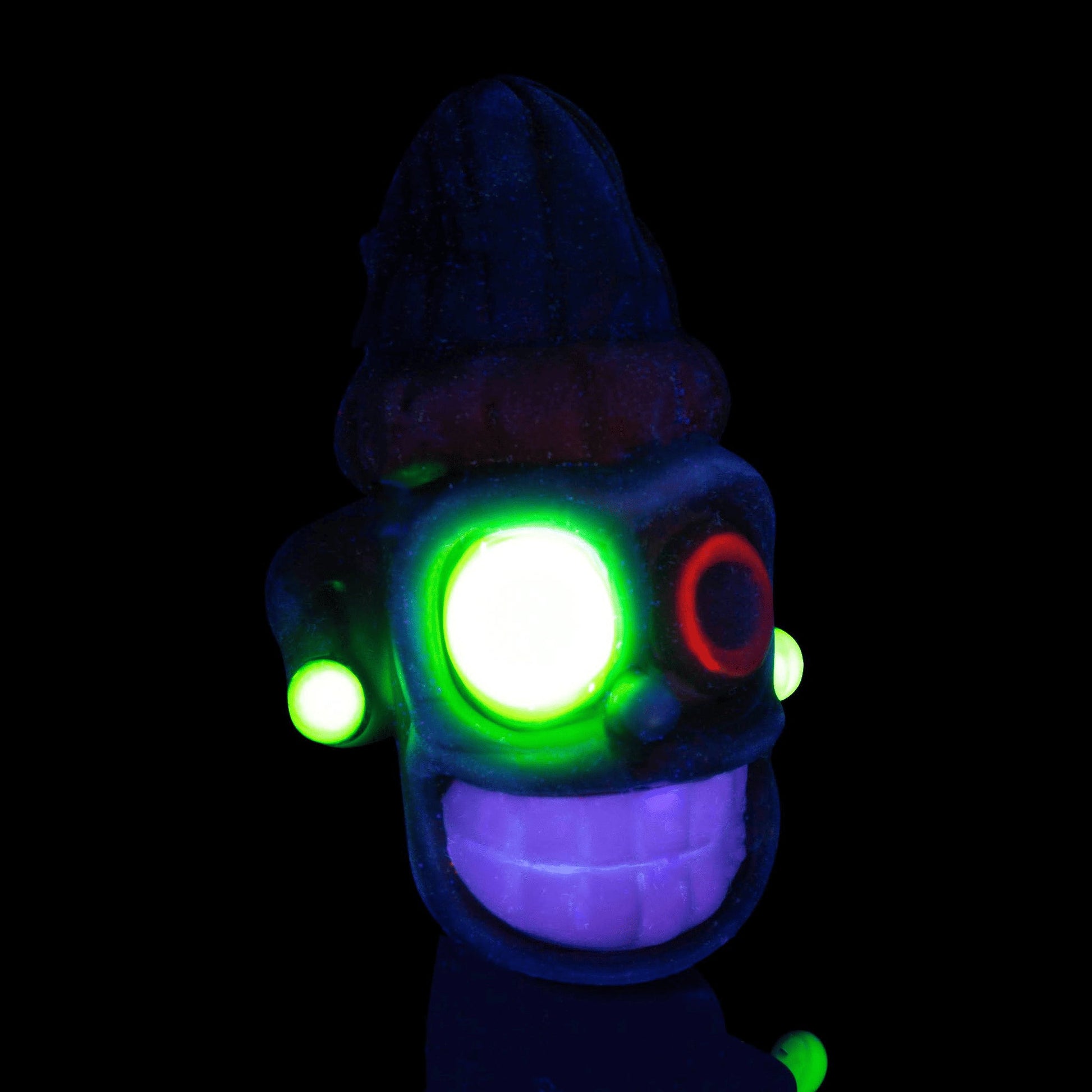 sophisticated glass pendant - Full Mouth w/ Beanie Tripster Pendant #76 by Ryder Glass (2022 Drop)