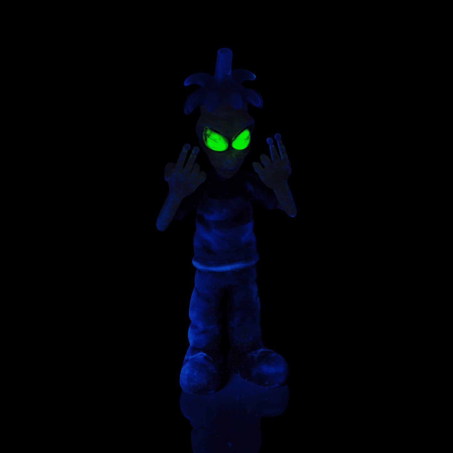 luxurious art piece - Full Body Invader w/ Hair & Opals by Ryder Glass (2022 Drop)