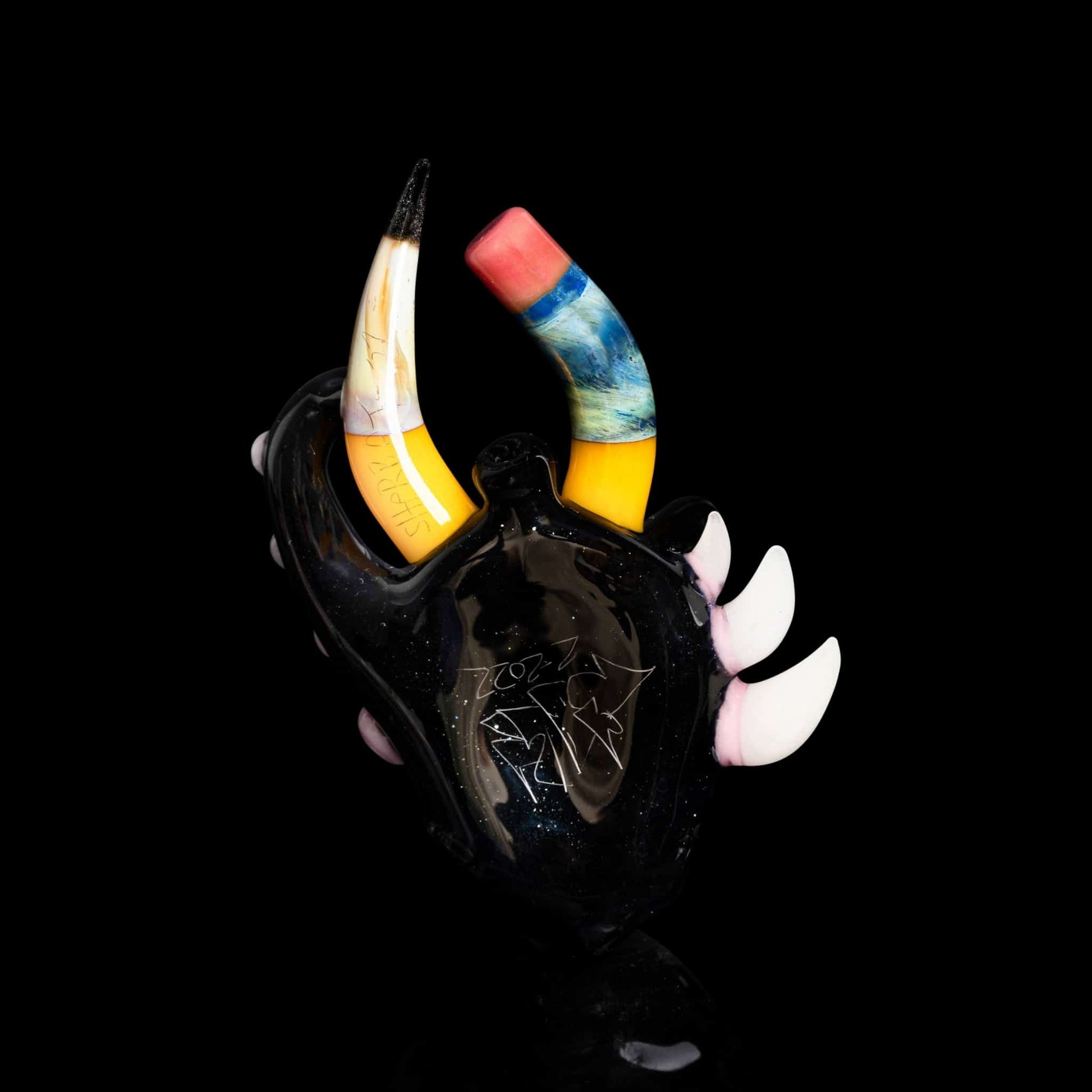 innovative glass pendant - Collab Pendant (C) by Salt Glass x Sherbet Glass (2022 Drop)