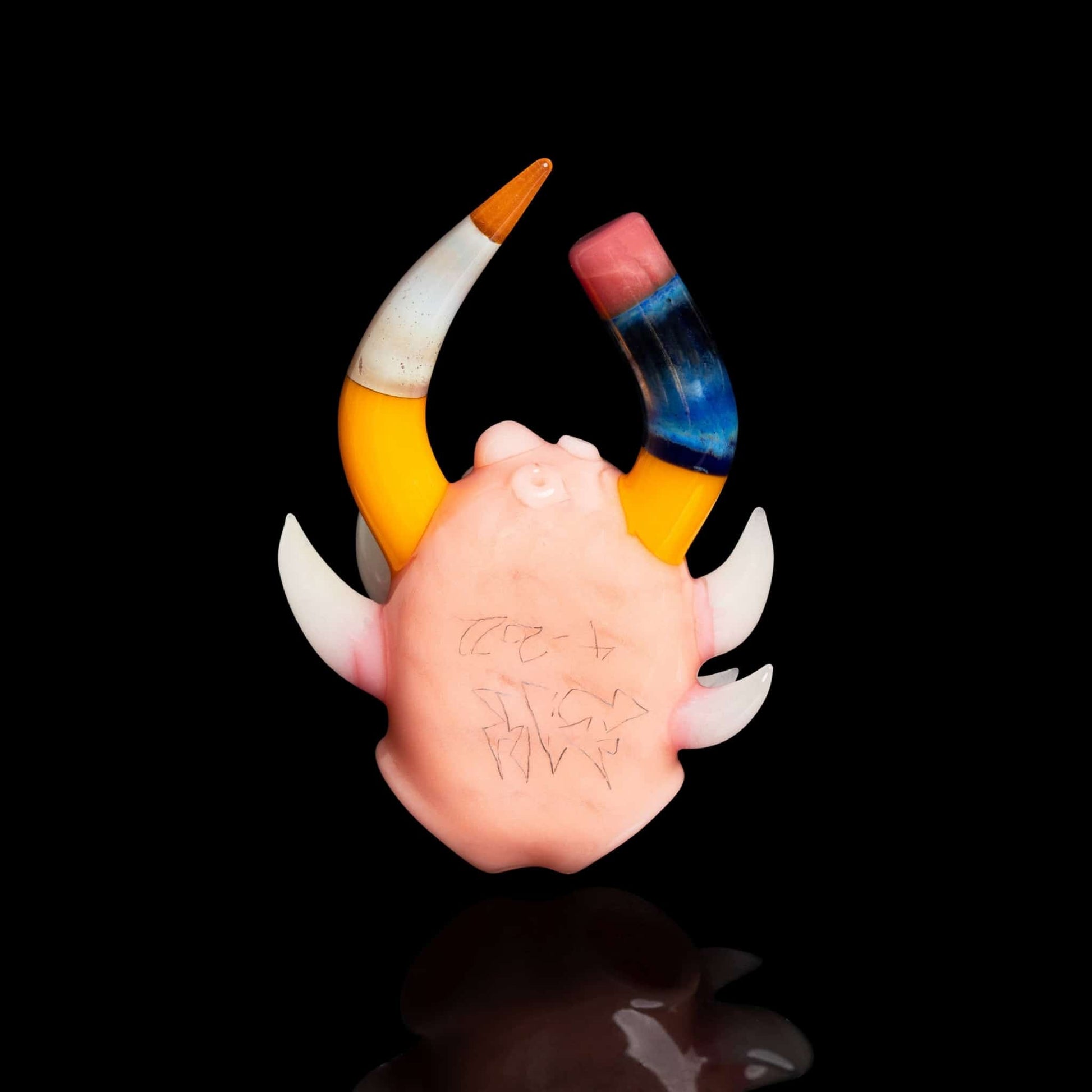 luxurious glass pendant - Collab Pendant (B) by Salt Glass x Sherbet Glass (2022 Drop)