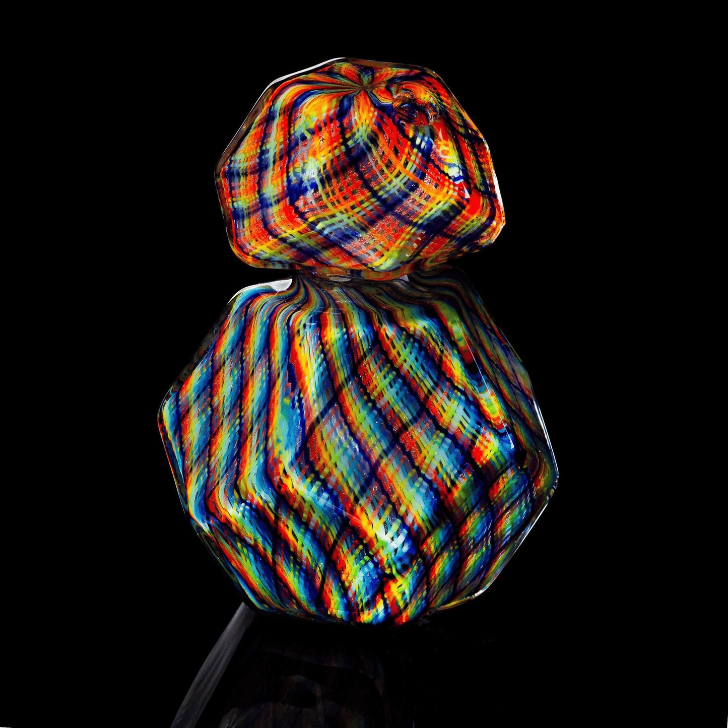exquisite art piece - Geo Traveler Collab by Samson Glass x Kuhns Glass (2022 Drop)