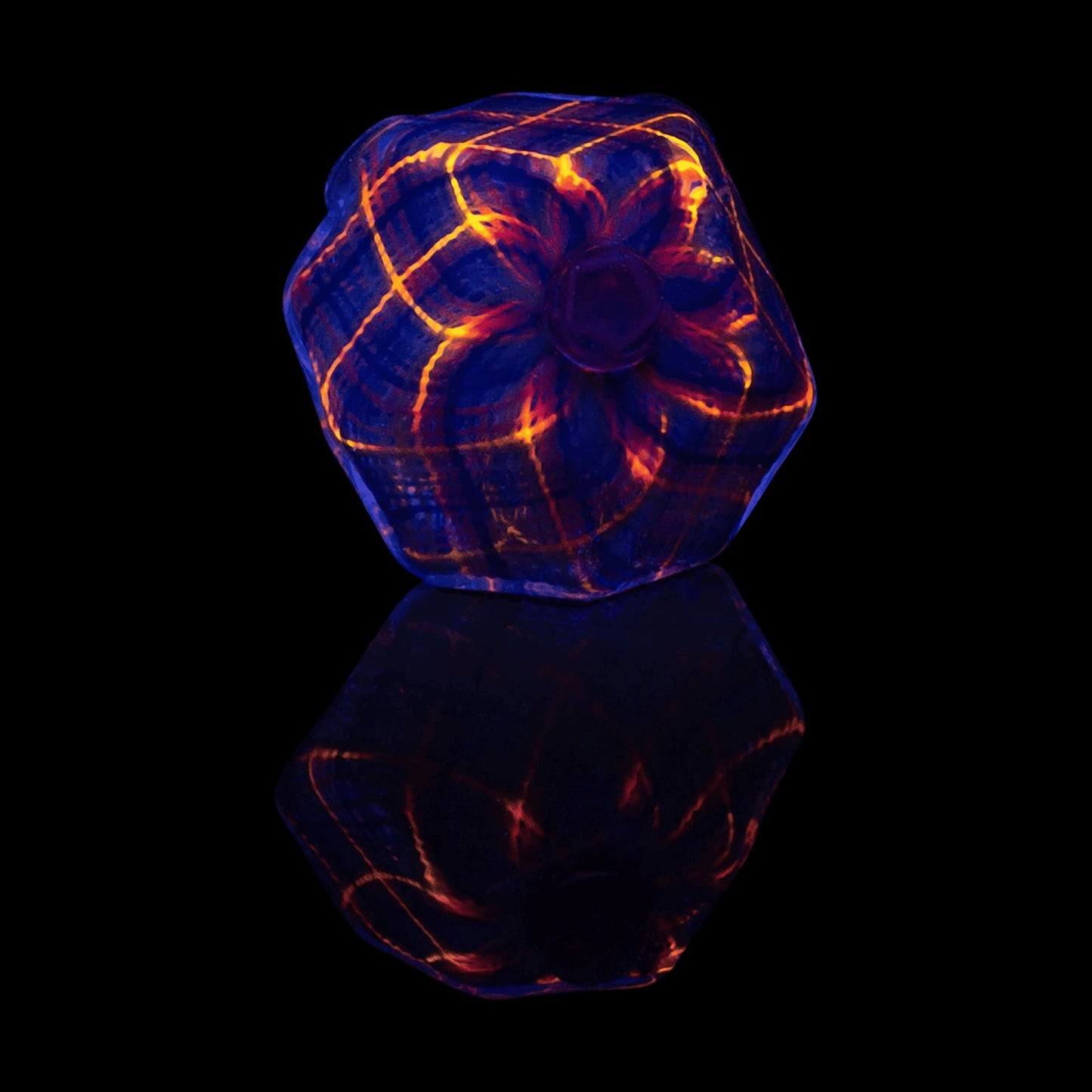 exquisite art piece - Geo Traveler Collab by Samson Glass x Kuhns Glass (2022 Drop)