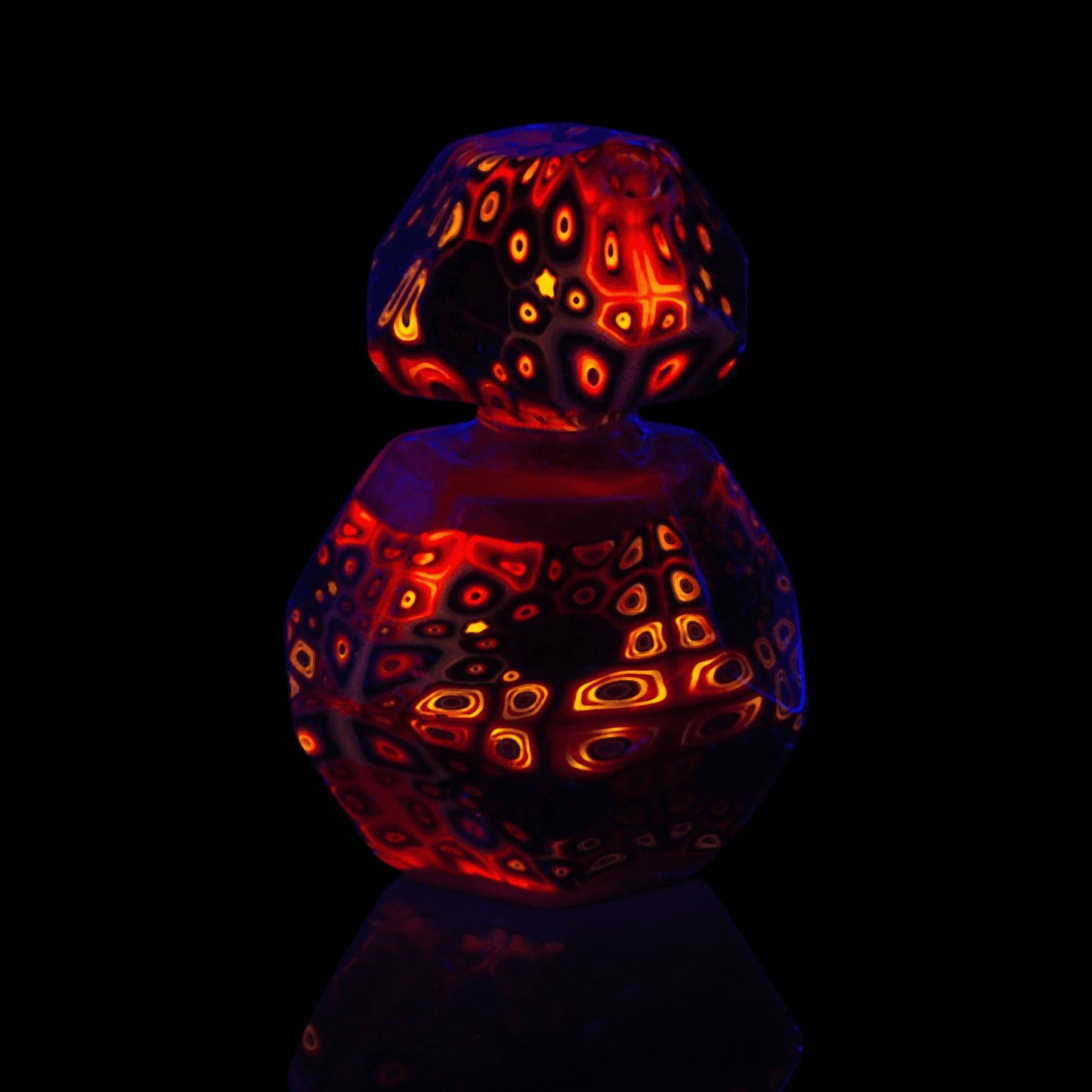 luxurious art piece - Geo Traveler Collab by Burtoni x Kuhns Glass (2022 Drop)