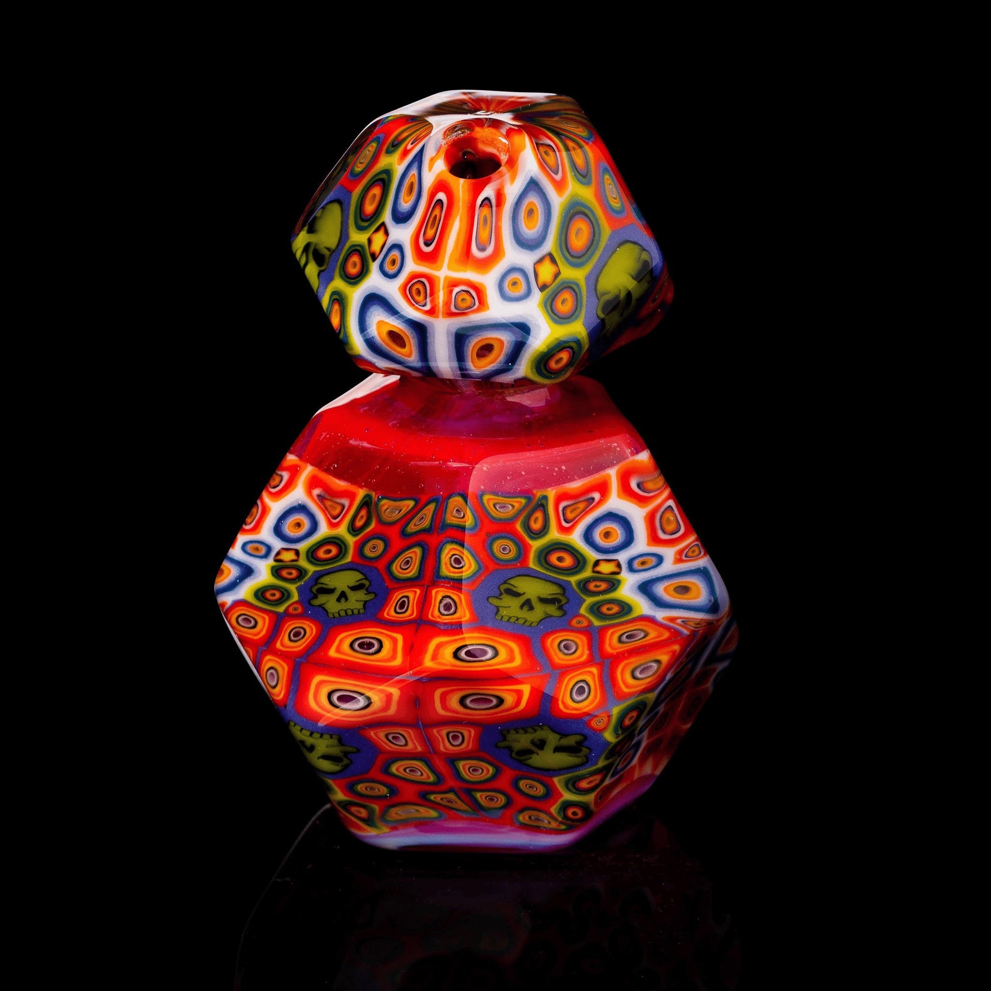 luxurious art piece - Geo Traveler Collab by Burtoni x Kuhns Glass (2022 Drop)