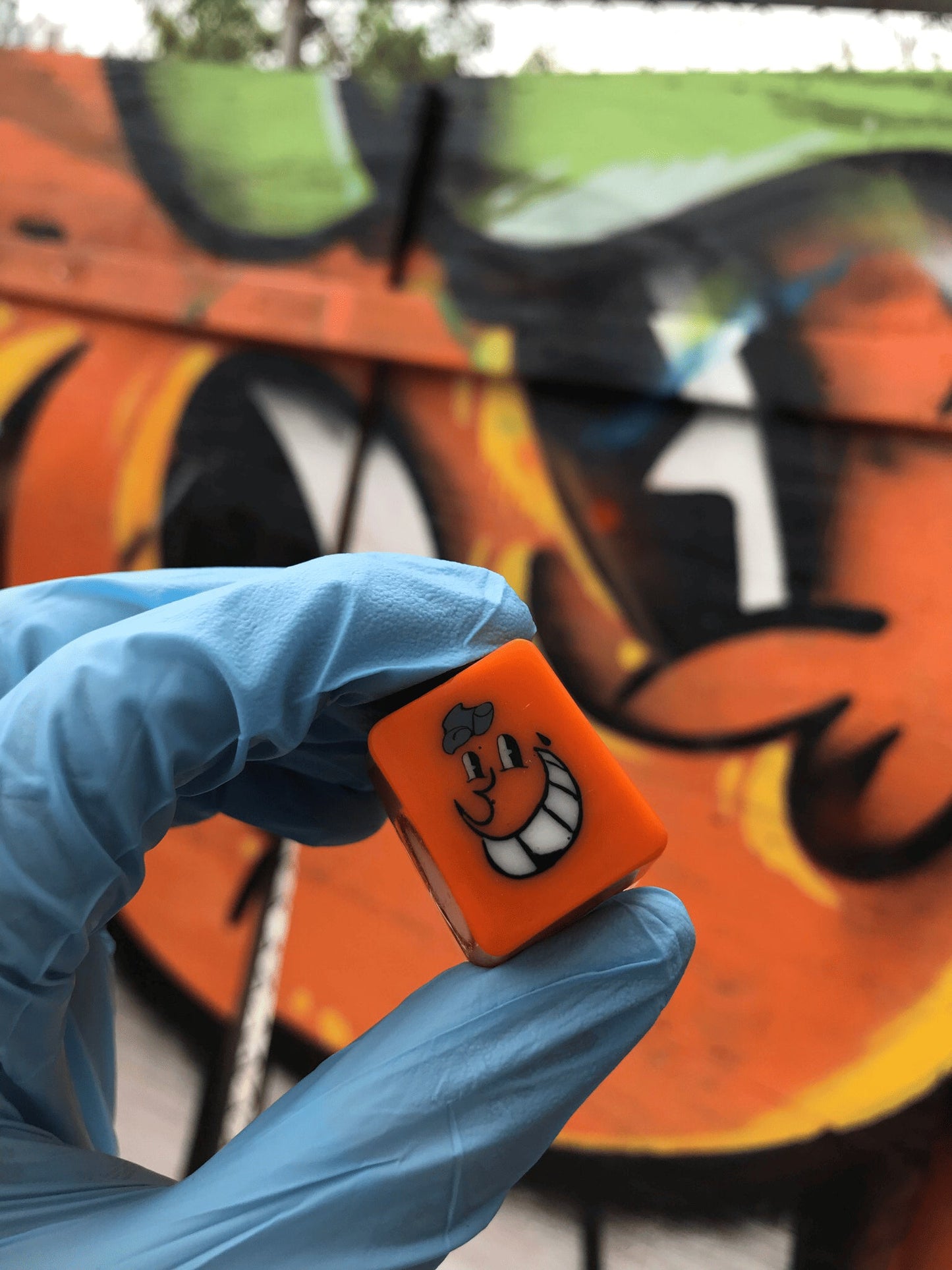 artisan-crafted art piece - Collab Large Millie Knuckles by GROE x Atomik (B) (Got The Juice 2022)