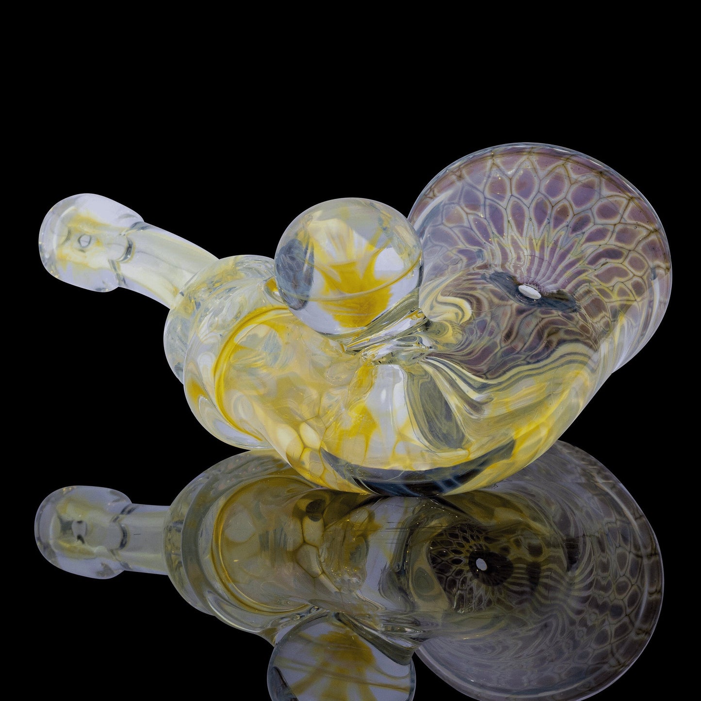 sophisticated art piece - Fumed Sherlock by Hondo Glass (2022 Release)
