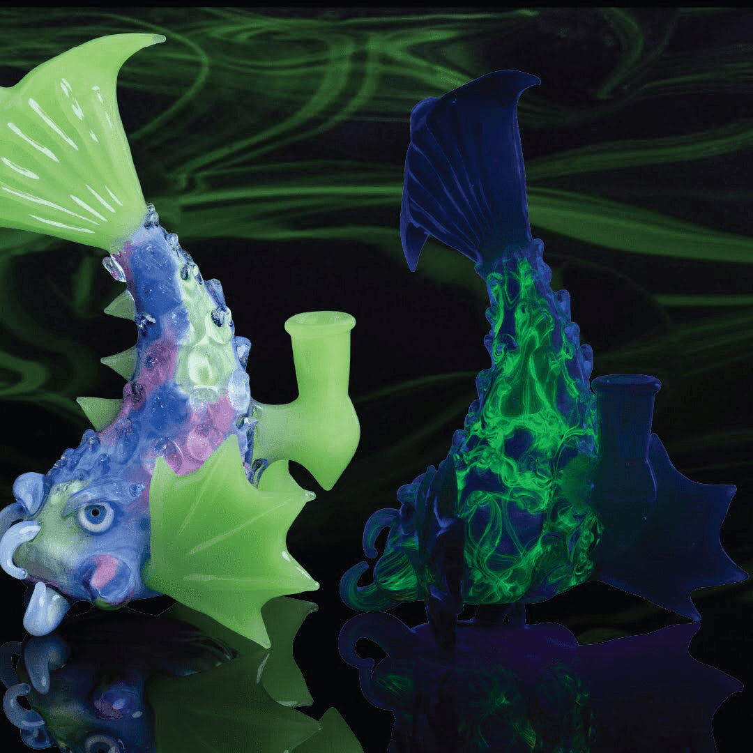 exquisite art piece - Scribble Shachioko (D) by Hendy Glass x Scomo (2022 Release)