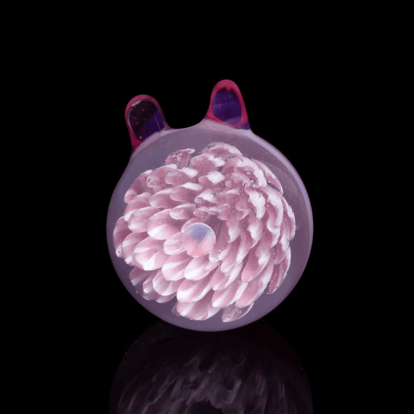 hand-blown art piece - Chappy Slurper Marble (A) by Aquariust x Akihiro Glass (2022 Release)