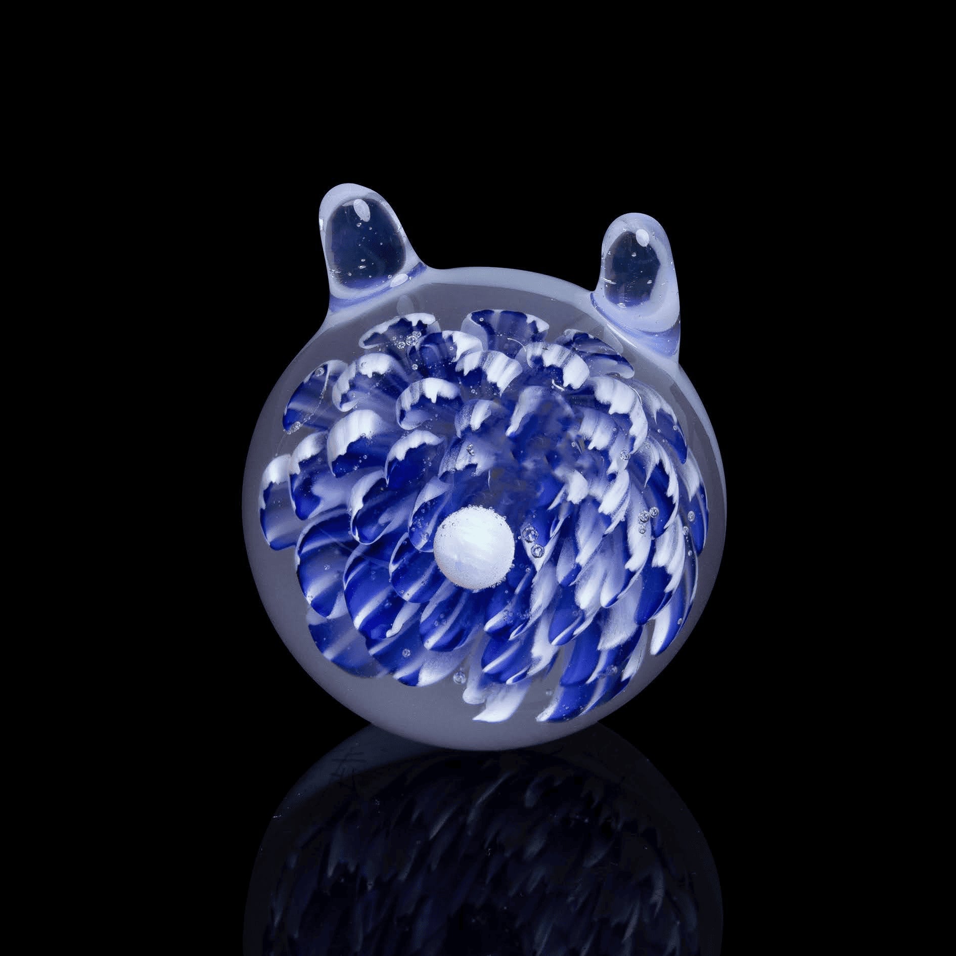 artisan-crafted art piece - Chappy Slurper Marble (D) by Aquariust x Akihiro Glass (2022 Release)