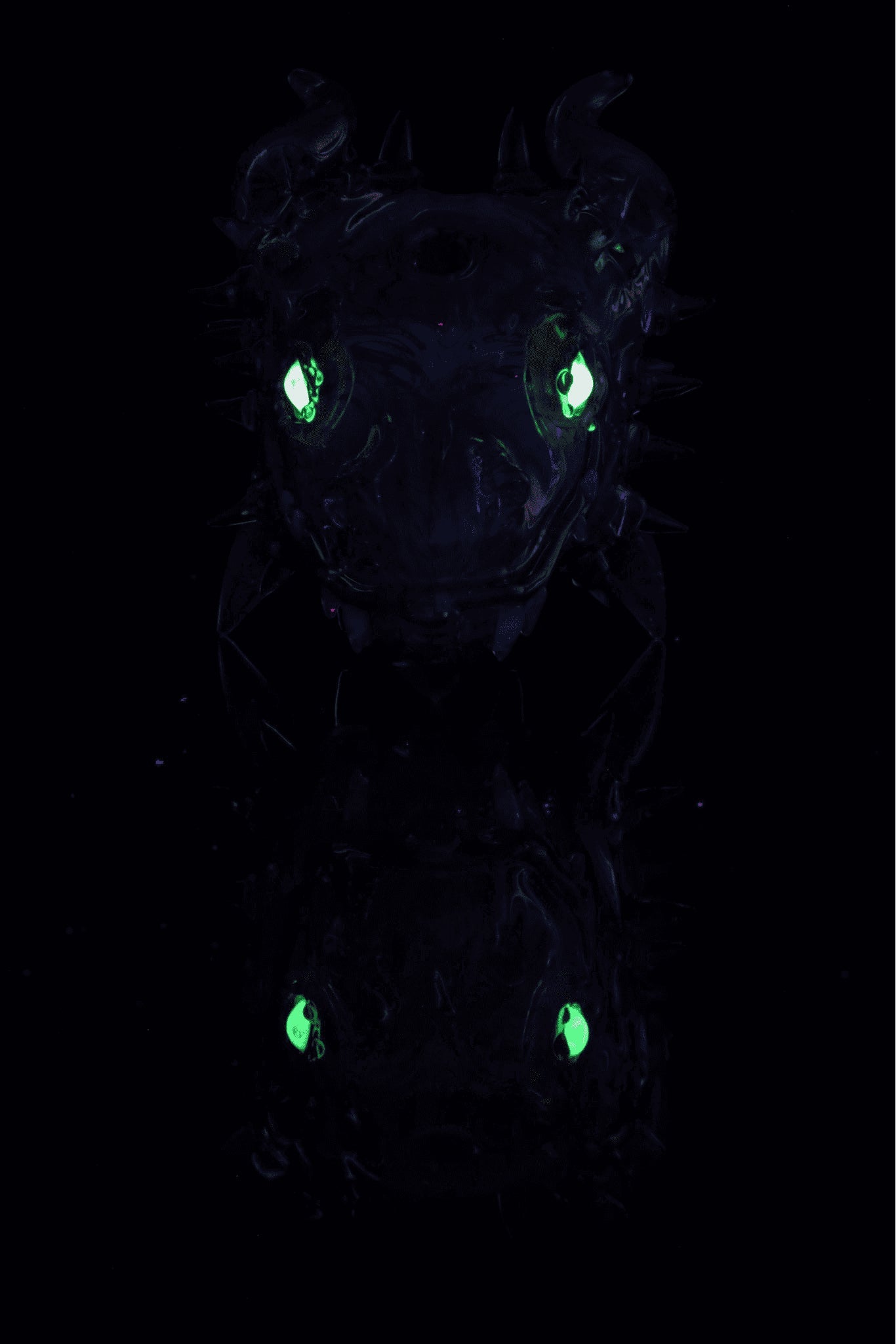 exquisite design of the Dragon Head Rig by OG Tubes x Nathan Belmont (Belmont’s Beast)