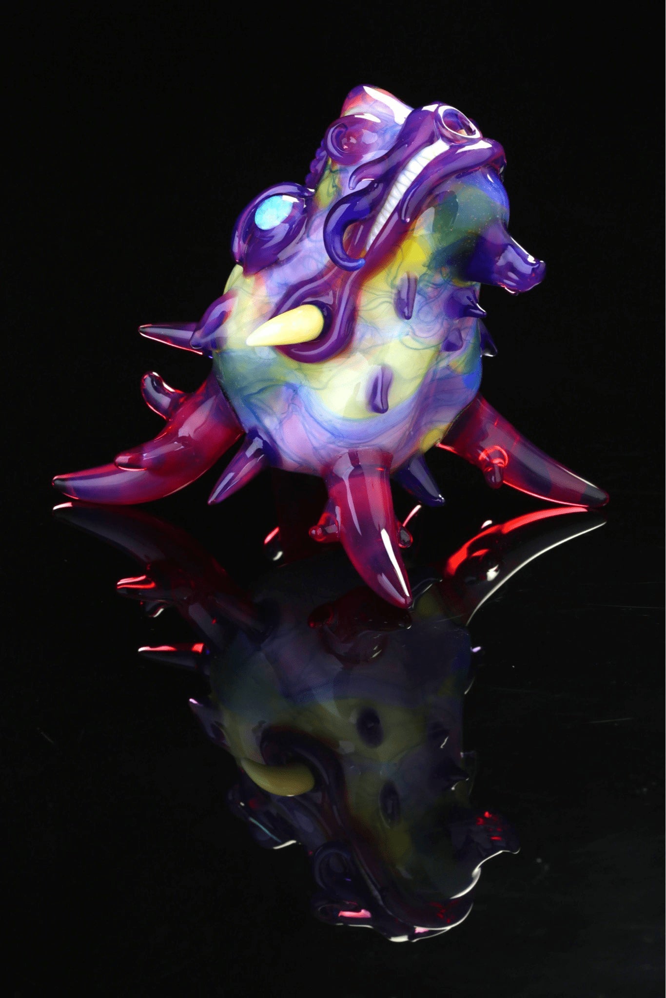 exquisite design of the Scribble Dragon Head Rig by Scomo Moanet x Nathan Belmont (Belmont’s Beasts)