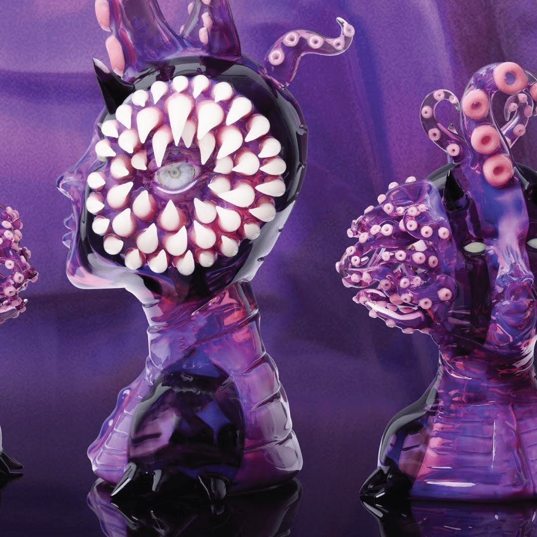 innovative art piece - Spirit of the Deep by Salt Glass x Nathan Belmont (Belmont's Beasts)