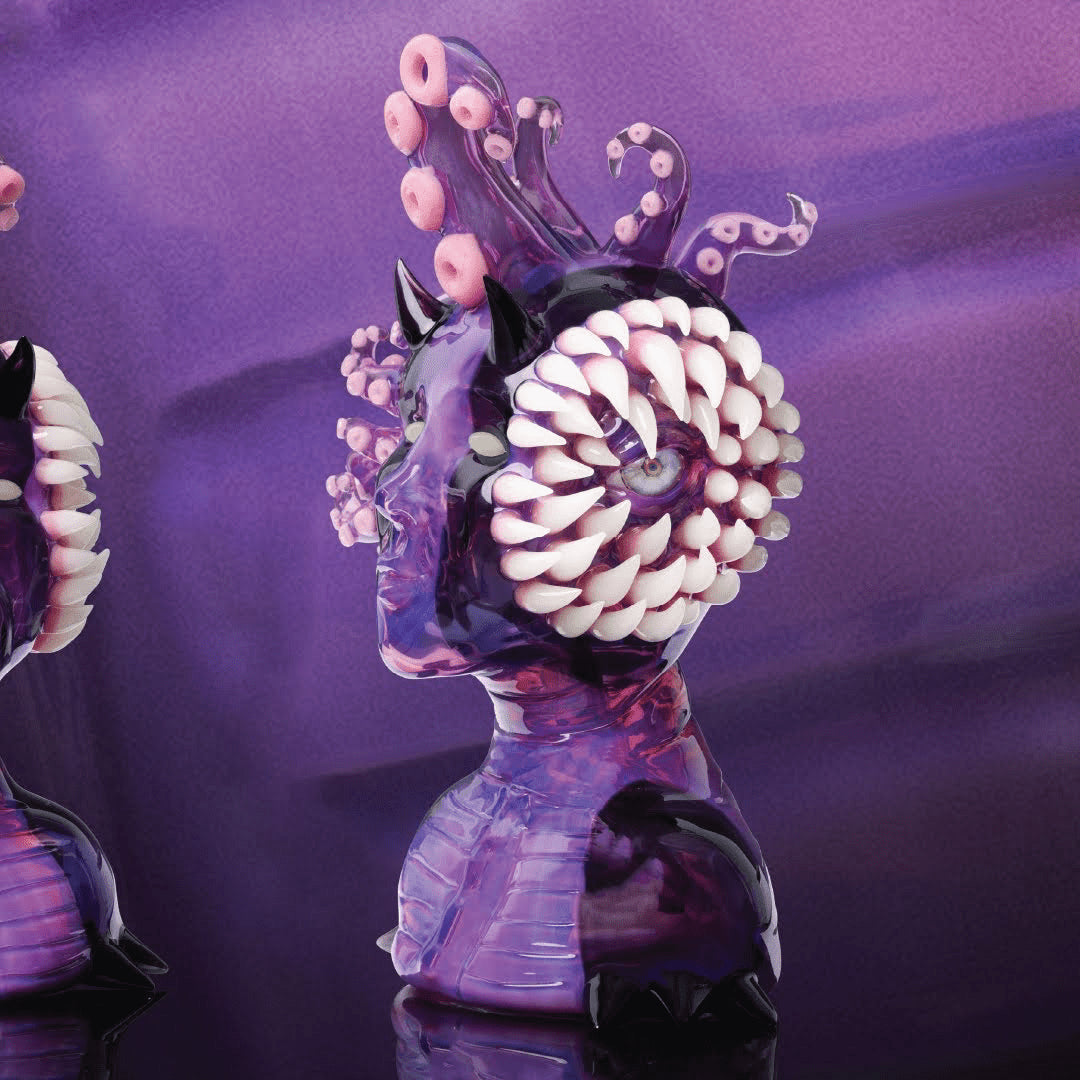 innovative art piece - Spirit of the Deep by Salt Glass x Nathan Belmont (Belmont's Beasts)