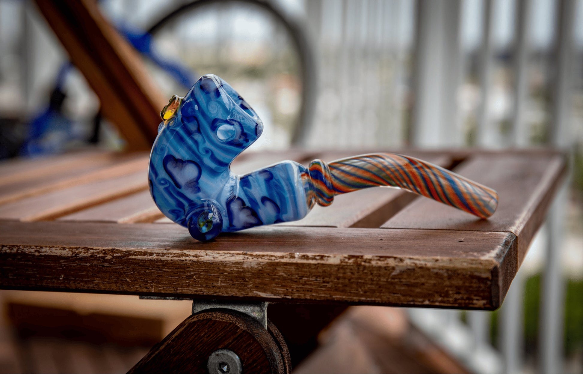 hand-blown art piece - Cloud Sherlock (B) by Gnarla Carla (2022 Release)
