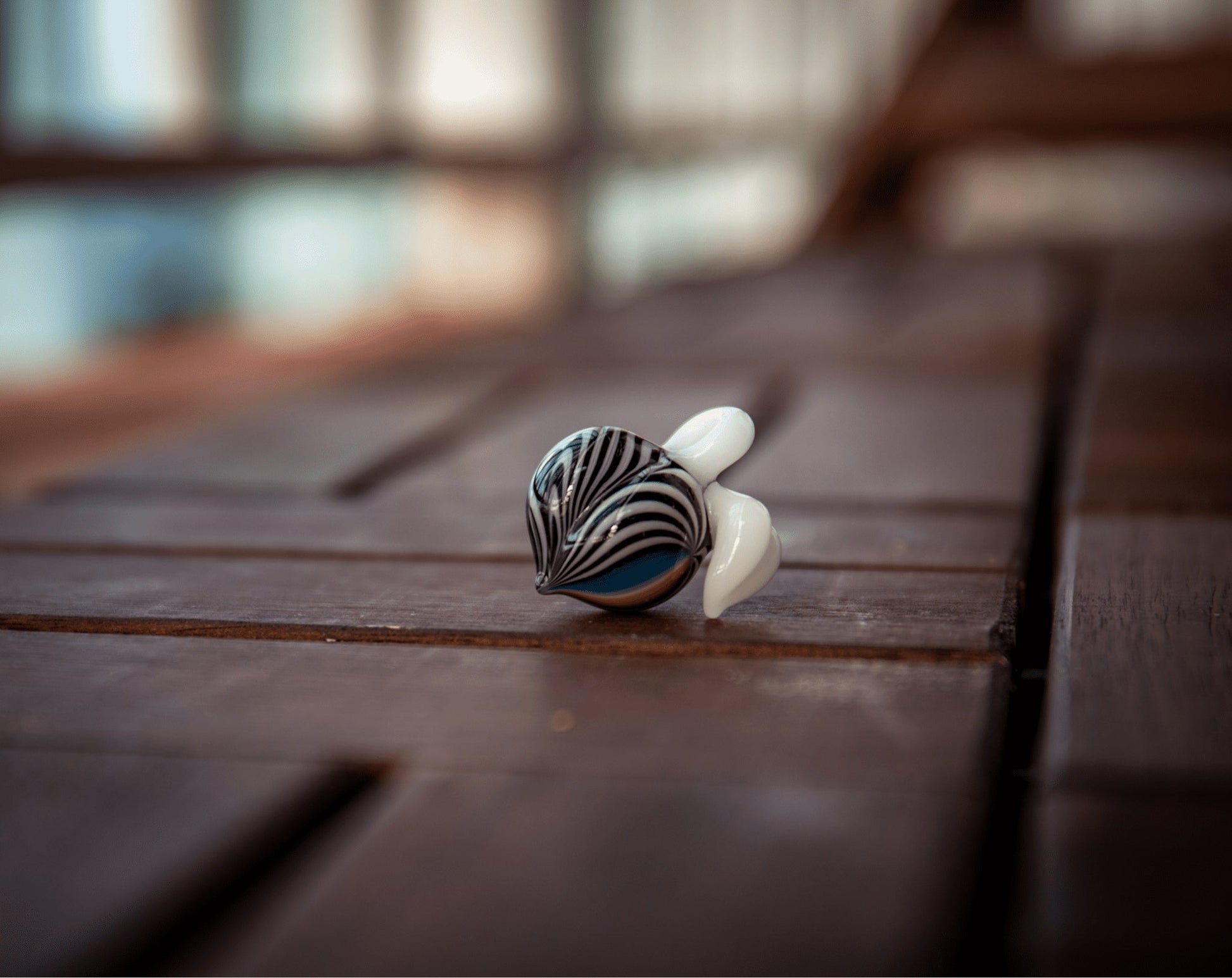 artisan-crafted glass pendant - Pantone Peach Pendant (C) by Preston Hanna x Gnarla Carla (2022 Release)