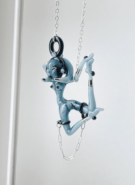 sophisticated glass pendant - Solo Twilek Pendant by Sibelley (Cyber Punks 2022 Release)