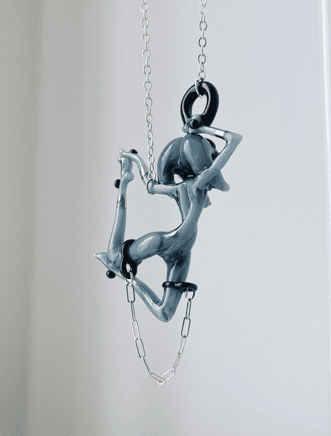 sophisticated glass pendant - Solo Twilek Pendant by Sibelley (Cyber Punks 2022 Release)