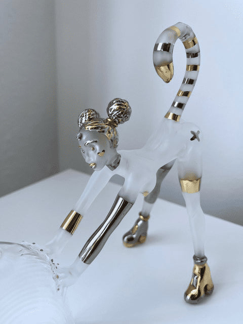 hand-blown design of the Solo Heart Throb Rig by Sibelley (Cyber Punks 2022 Release)