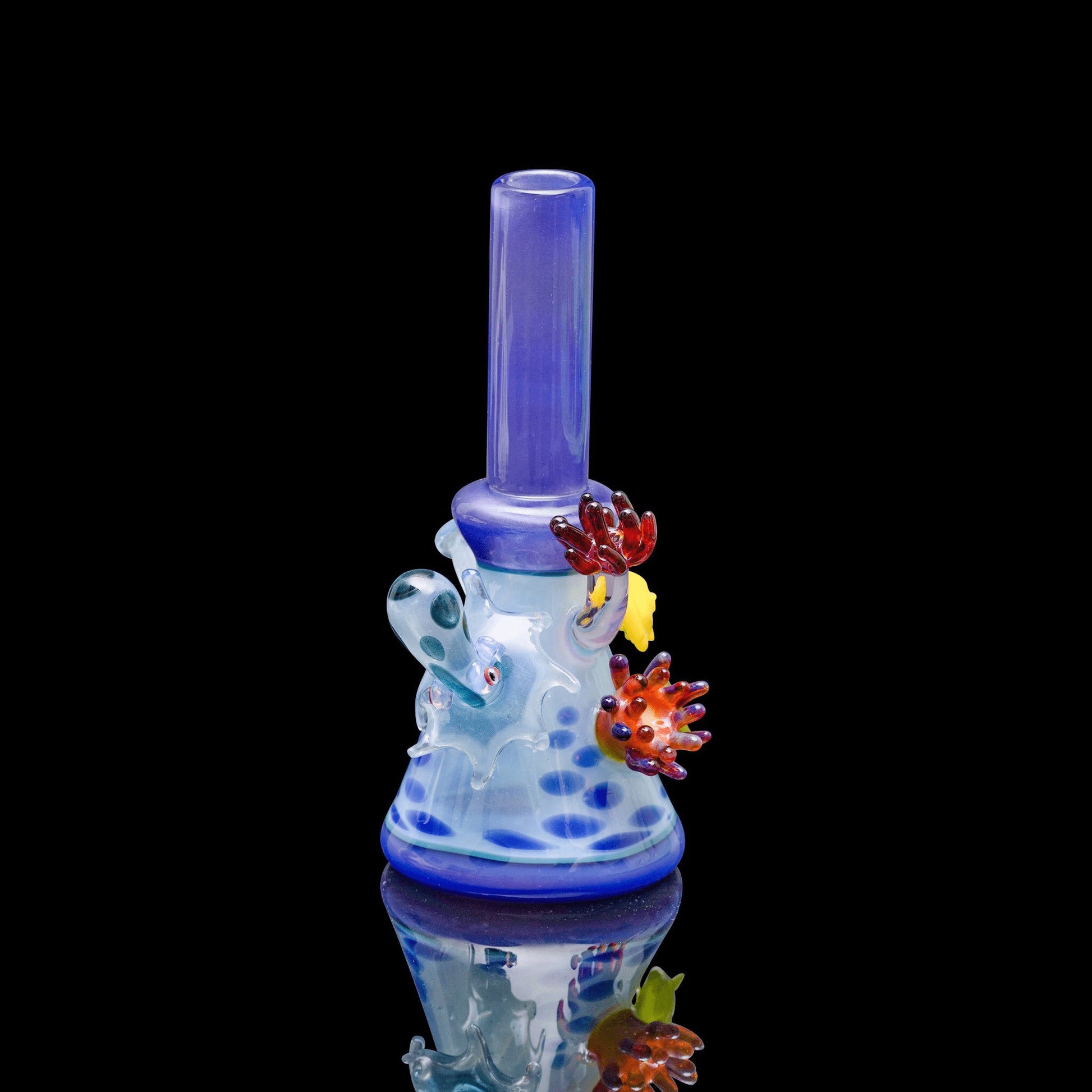 meticulously crafted art piece - Solo Minitube (A) by Burtoni Glass (Release 2022)