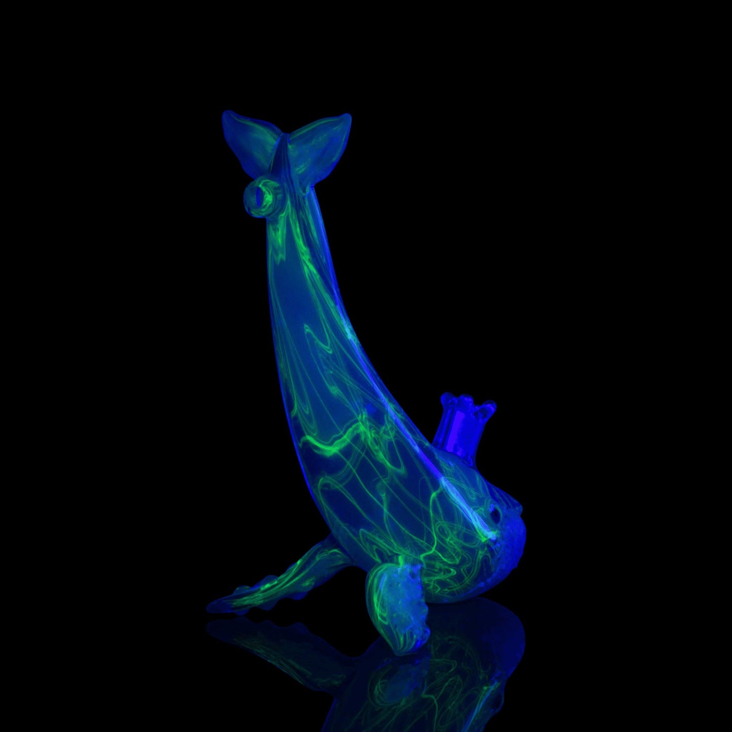 artisan-crafted art piece - Collab Full Size Humpback Whale by Chadd Lacy x Scomo Moanet (Scribble Season 2022)