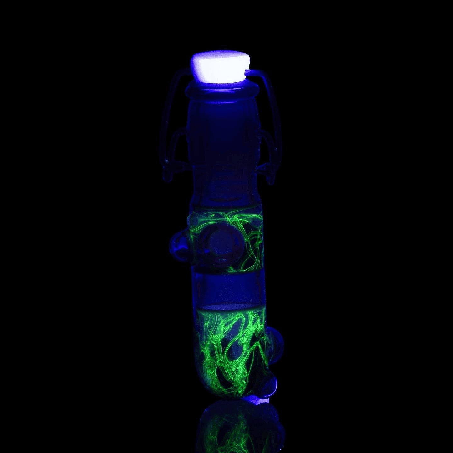 hand-blown art piece - Collab Bubblunt Tube by Matt A x Scomo Moanet (Scribble Season 2022)