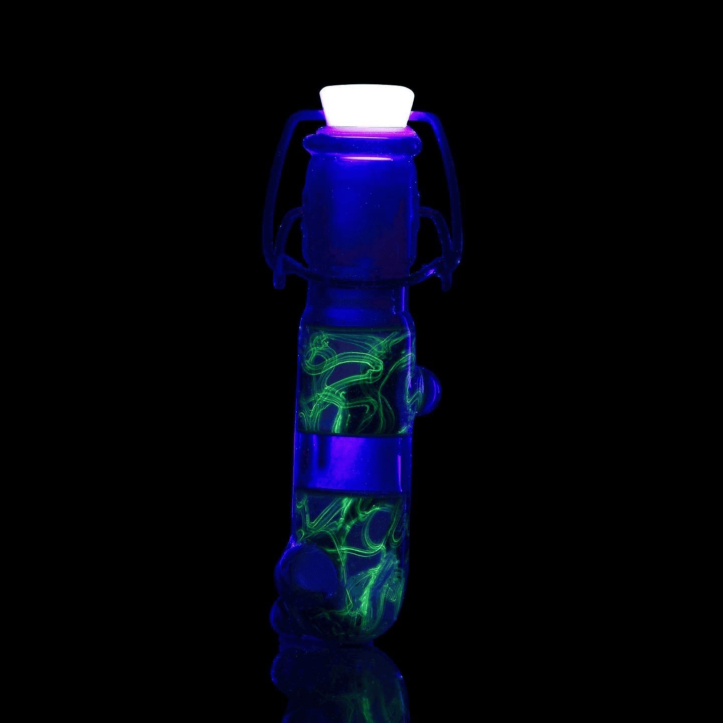 hand-blown art piece - Collab Bubblunt Tube by Matt A x Scomo Moanet (Scribble Season 2022)