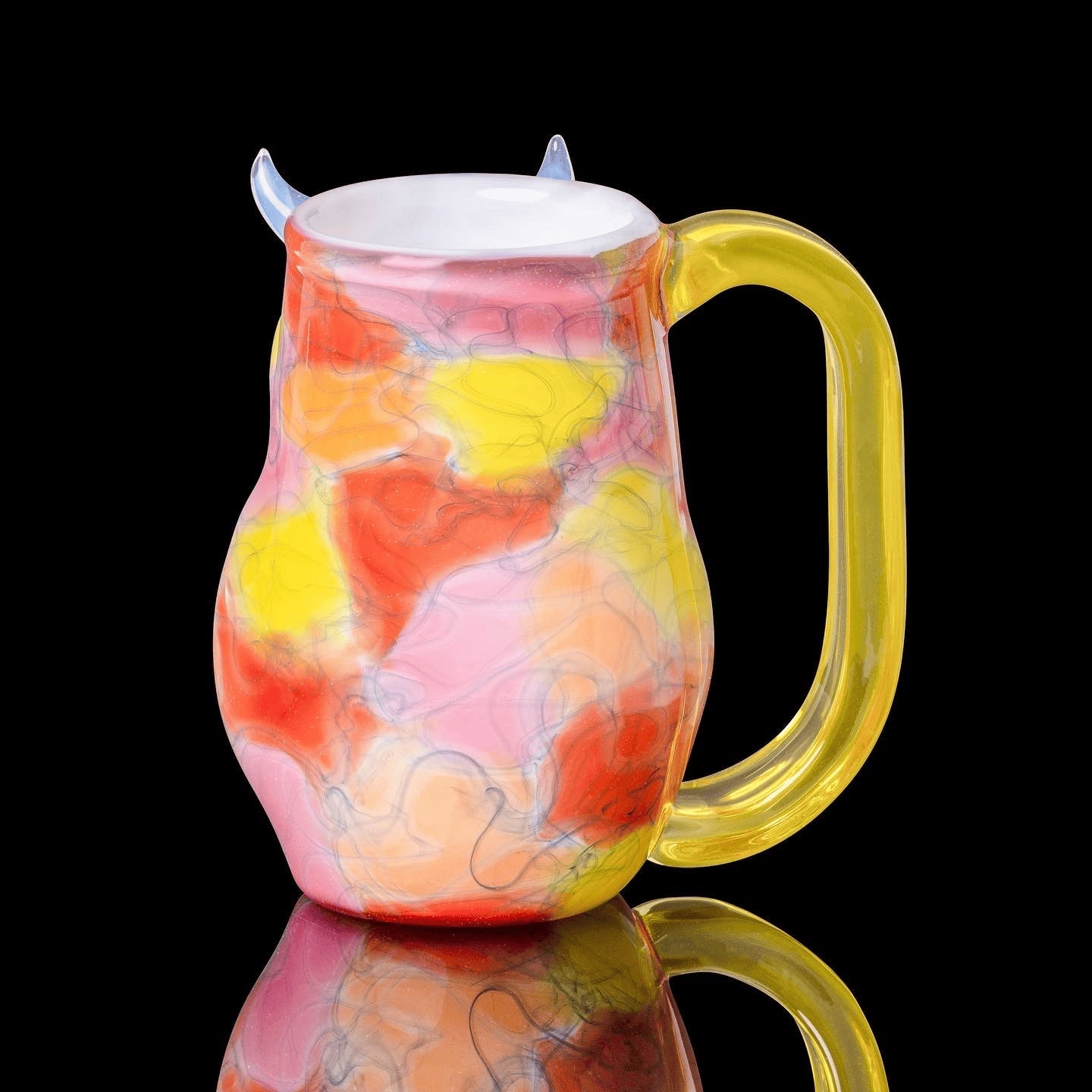 innovative art piece - Collab Devil Mug (A) by Rocko x Scomo Moanet (Scribble Season 2022)