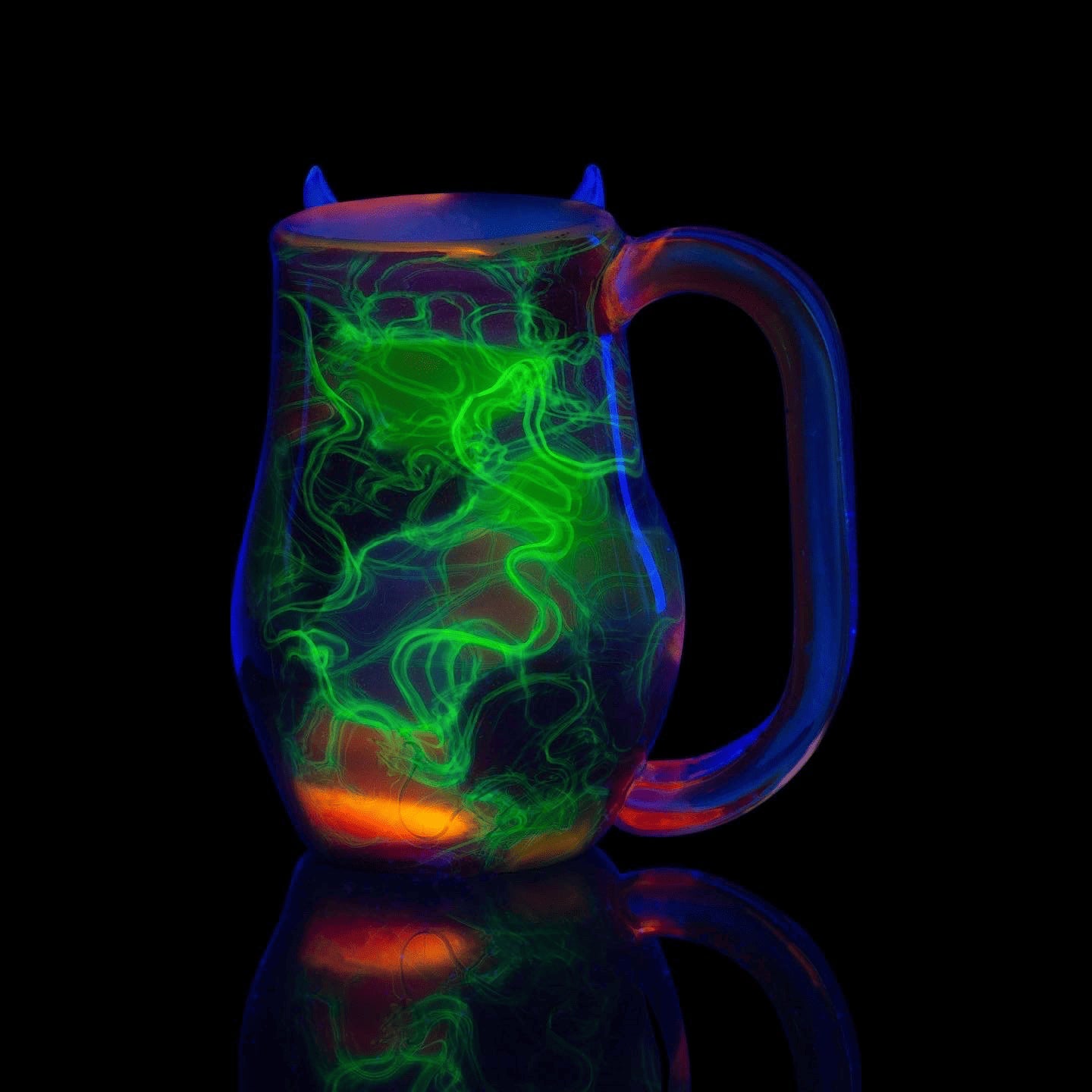 innovative art piece - Collab Devil Mug (A) by Rocko x Scomo Moanet (Scribble Season 2022)