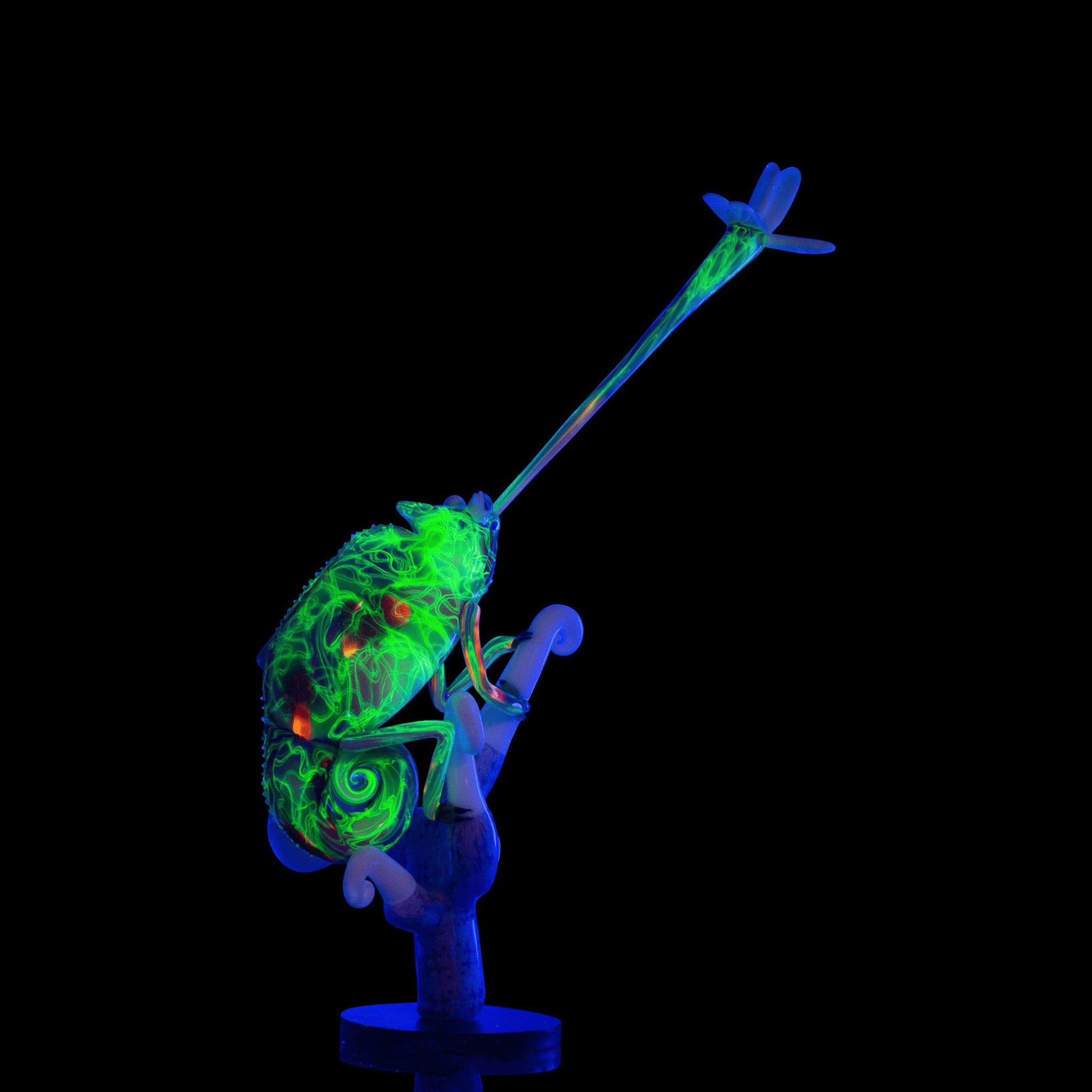 meticulously crafted design of the Collab Chameleon Rig by Crunklestein x Scomo Moanet (Scribble Season 2022)