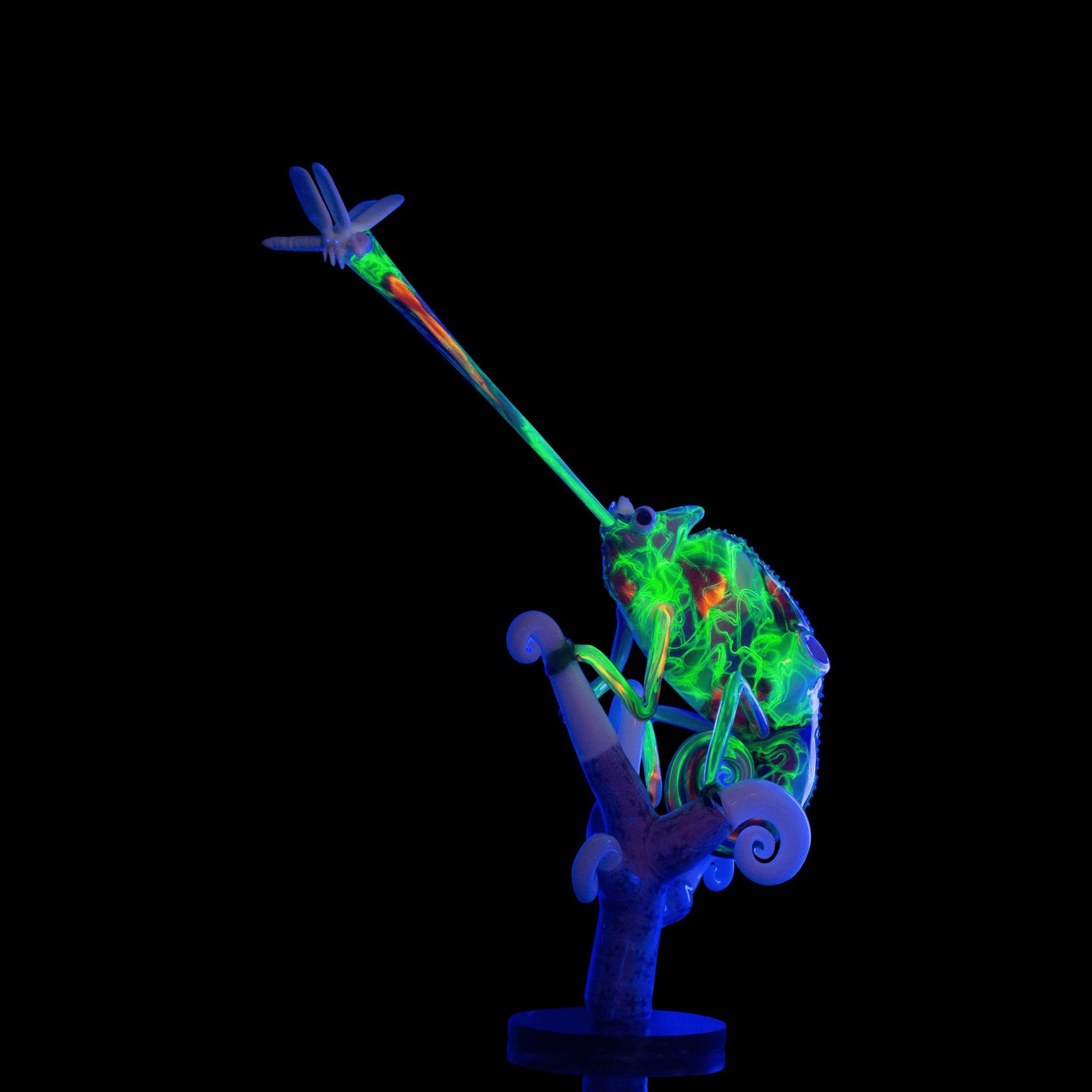 meticulously crafted design of the Collab Chameleon Rig by Crunklestein x Scomo Moanet (Scribble Season 2022)