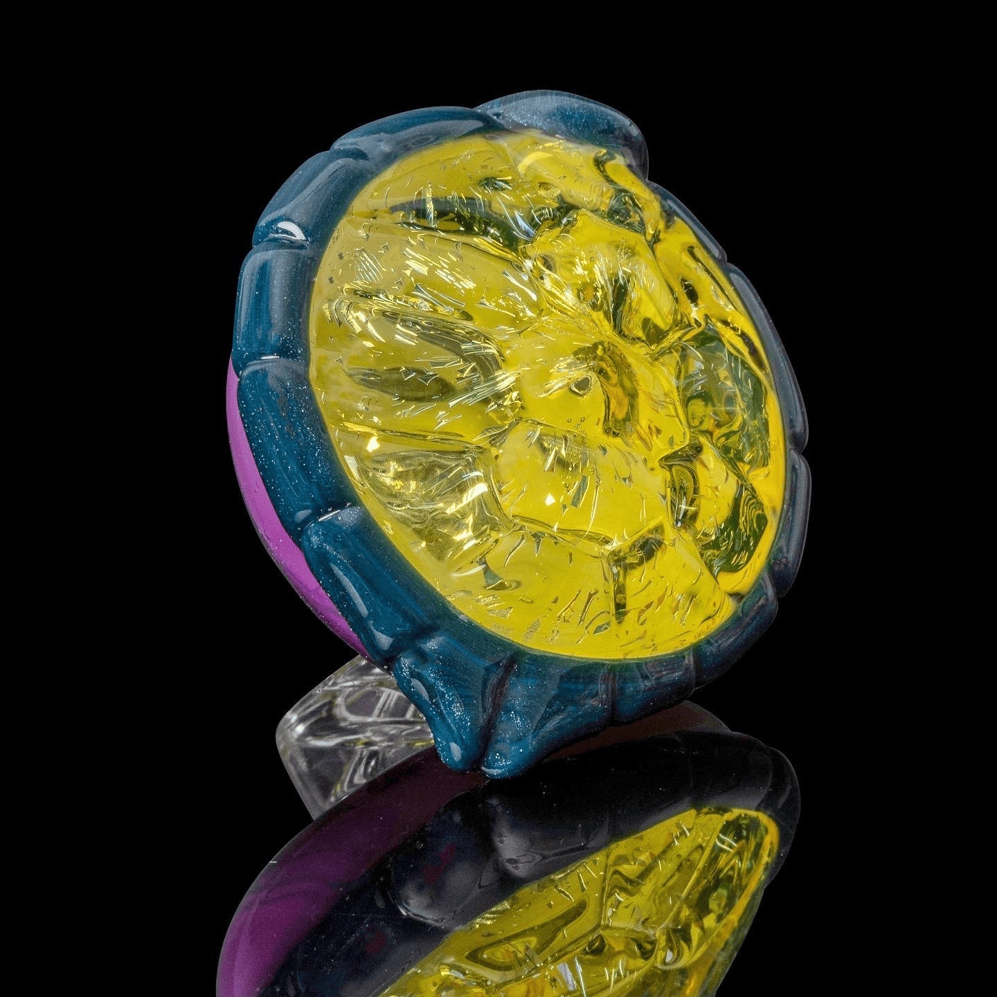 luxurious design of the Collab Turtle Rig Set with Pendant and Cap by Turtle Glass x Scomo Moanet (Scribble Season 2022)