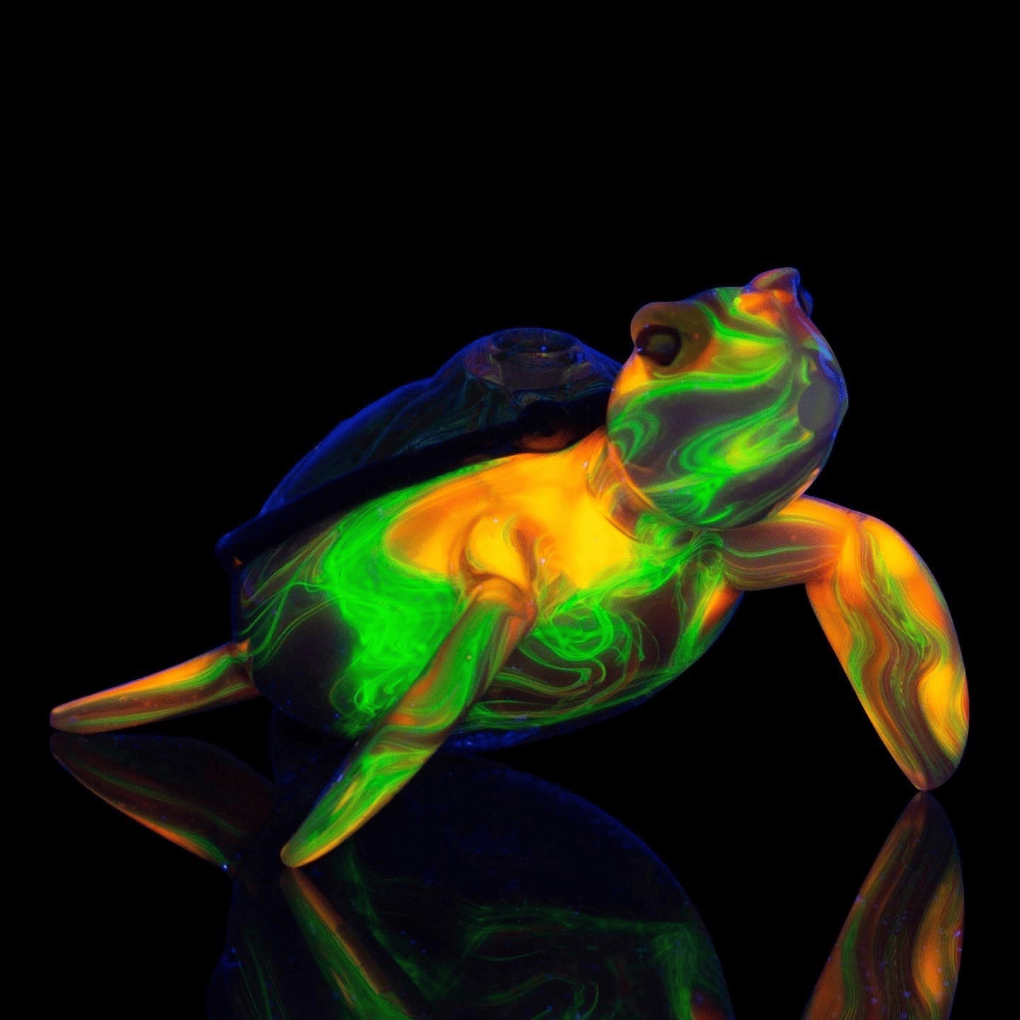 luxurious design of the Collab Turtle Rig Set with Pendant and Cap by Turtle Glass x Scomo Moanet (Scribble Season 2022)
