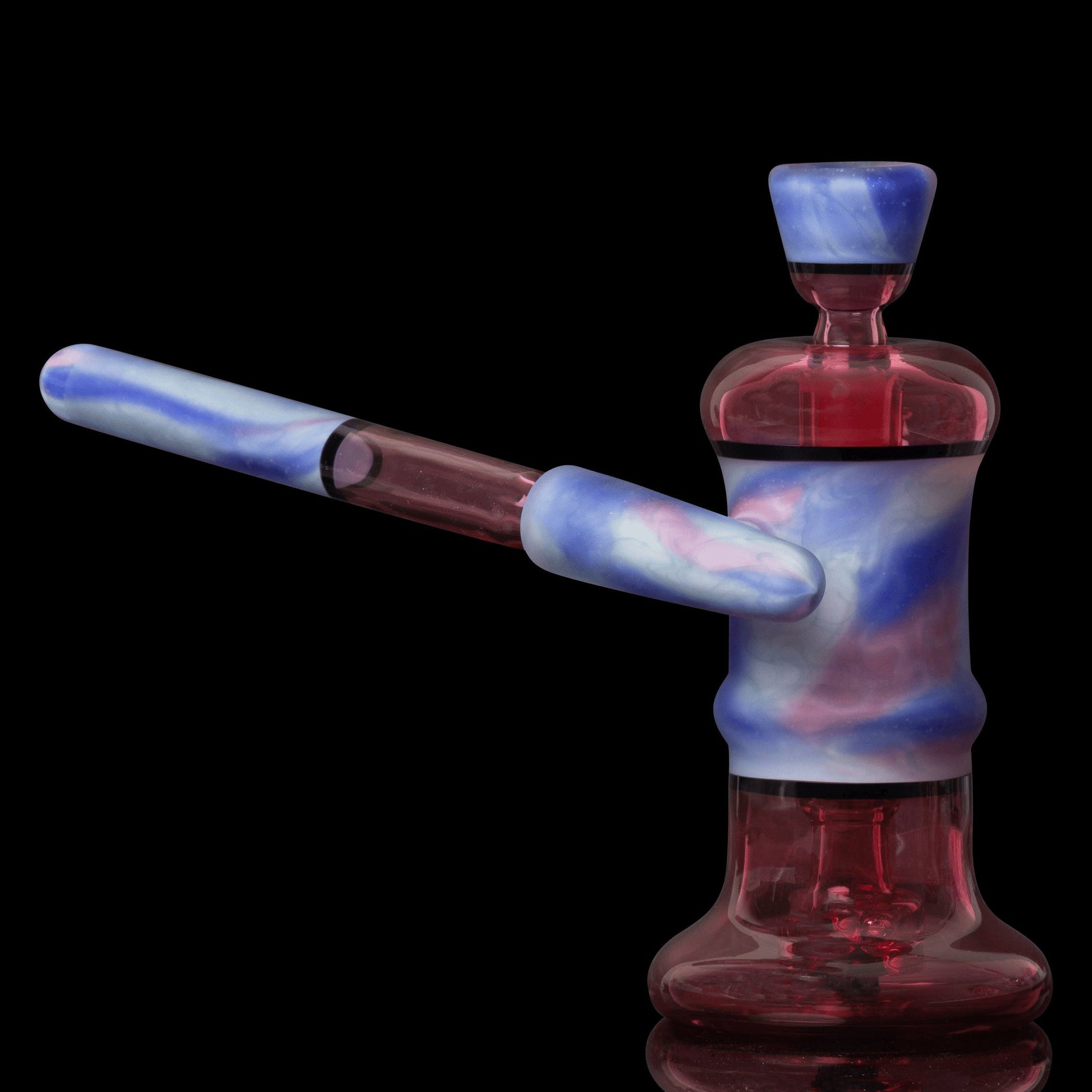 exquisite design of the Collab Ceremonial Three Piece Water Pipe by Elks That Run x Scomo Moanet (Scribble Season 2022)