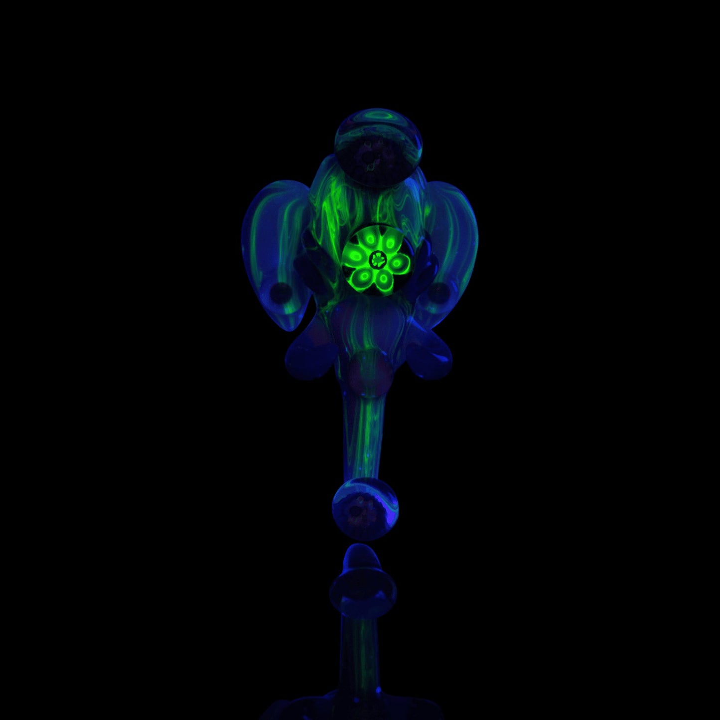 artisan-crafted glass pendant - Collab Ganesh Pendant by Creep x Scomo Moanet (Scribble Season 2022)