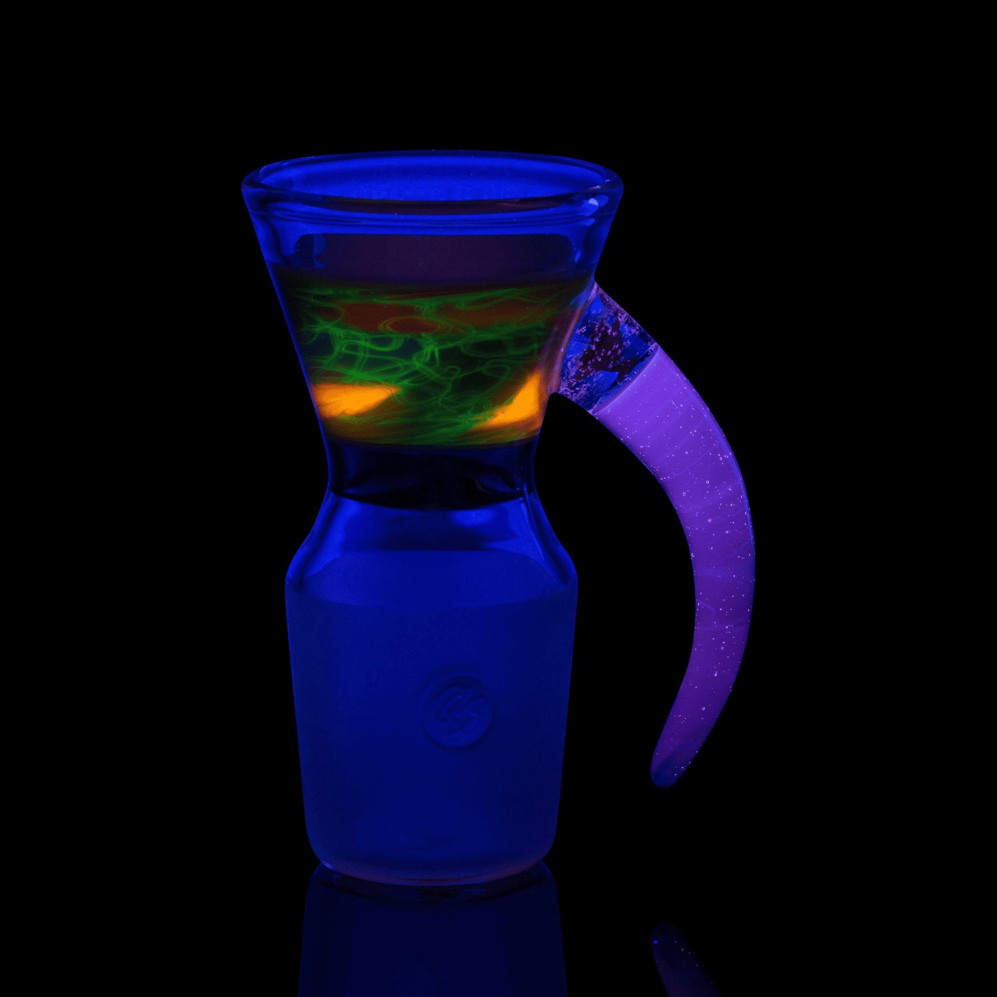 hand-blown art piece - Collab Slide Mug by Surf Rat x Scomo Moanet (Scribble Season 2022)