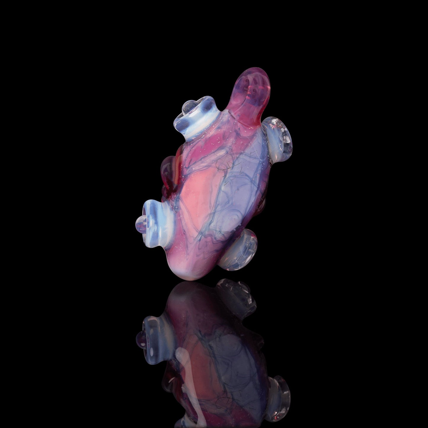 meticulously crafted glass pendant - Collab Bird Pendant (B) by Creep x Scomo Moanet (Scribble Season 2022)