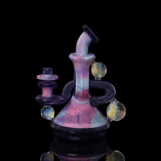 heady design of the Collab Wormhole Rig by JD Mapleson x Scomo Moanet (Scribble Season 2022)
